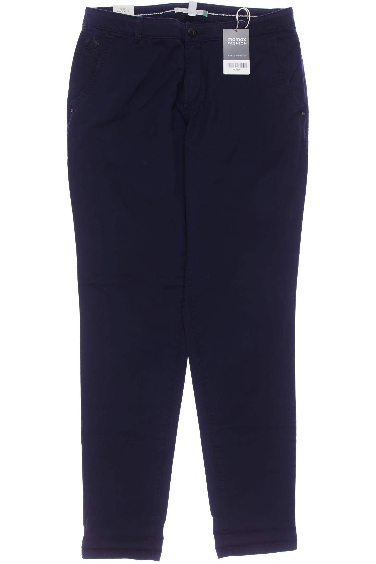 

Esprit Damen Stoffhose, marineblau, Gr. 38