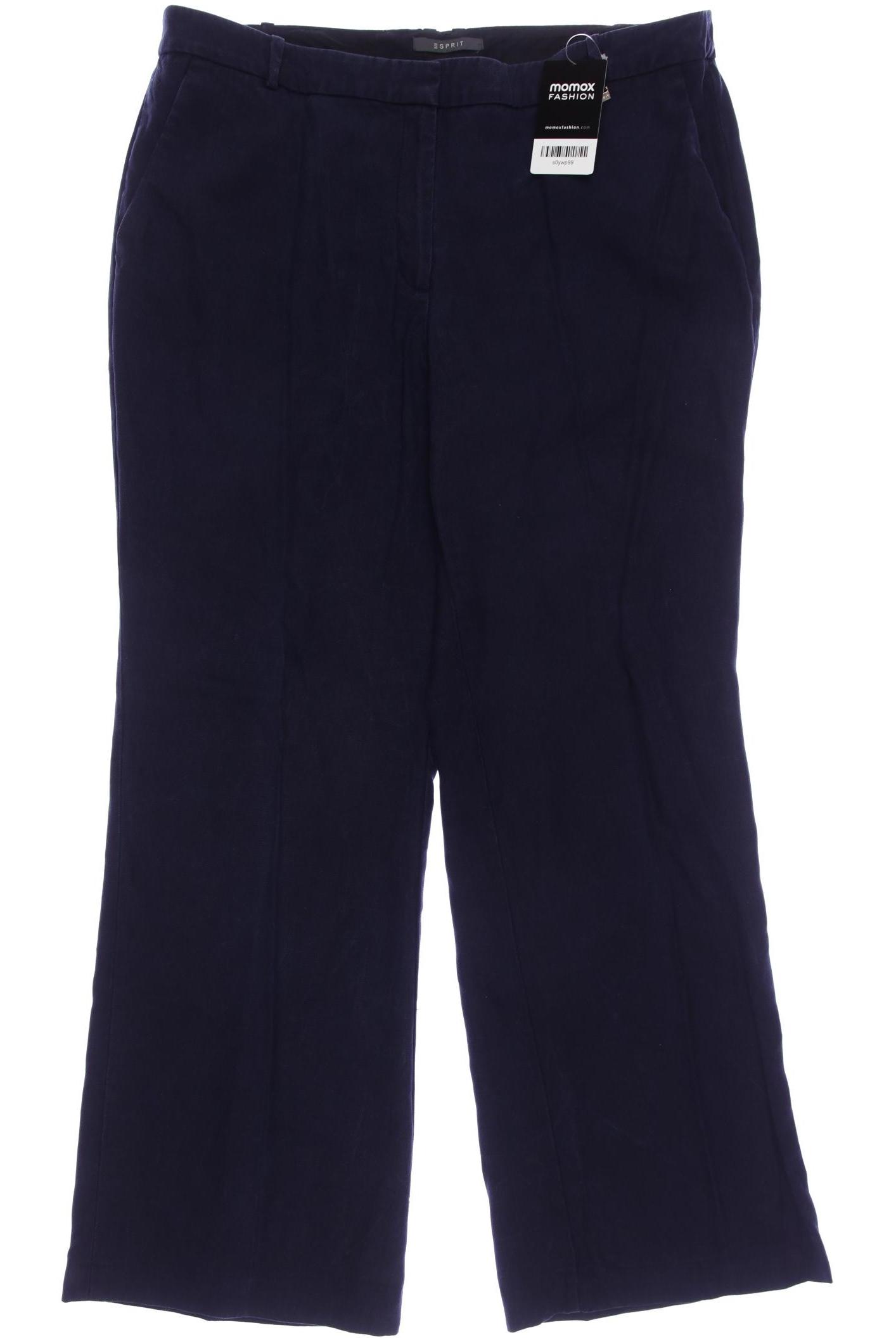 

Esprit Damen Stoffhose, marineblau, Gr. 42