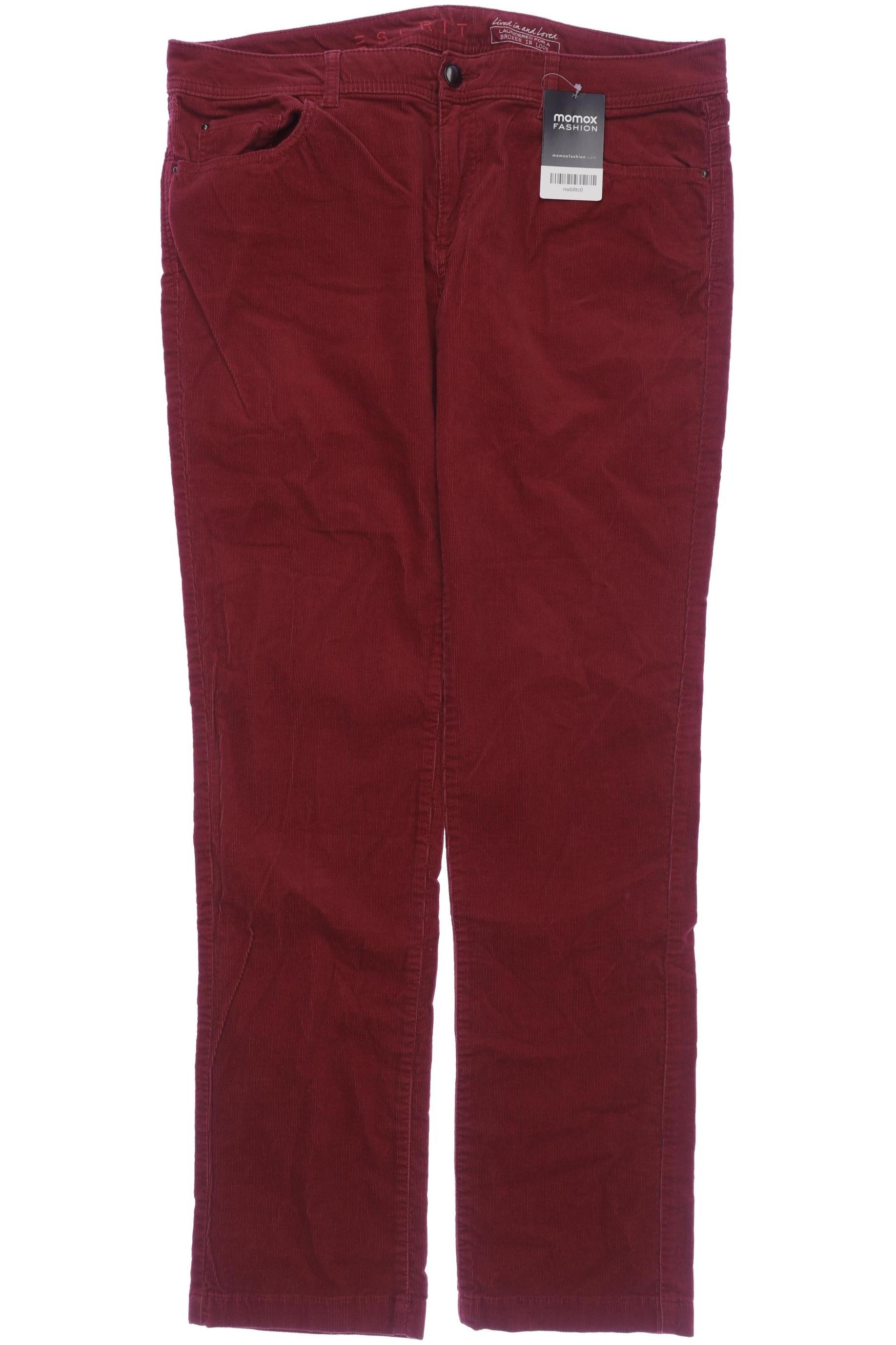 

Esprit Damen Stoffhose, bordeaux, Gr. 44