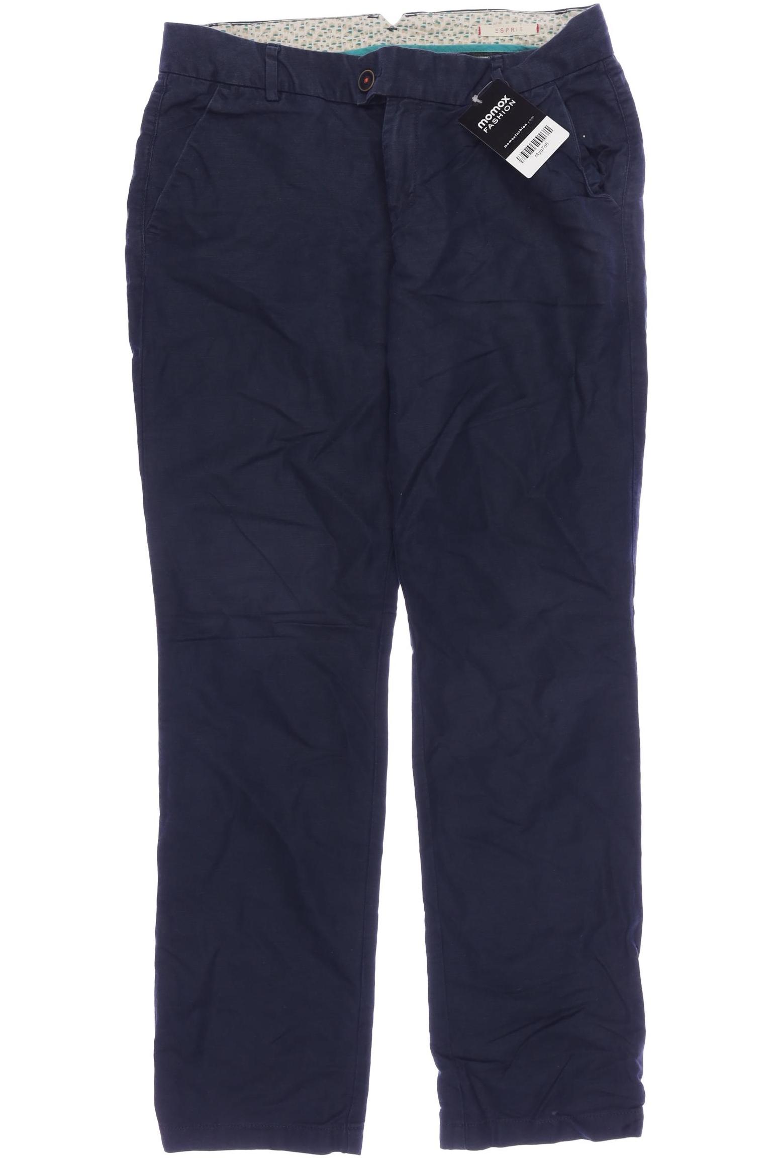 

Esprit Damen Stoffhose, marineblau, Gr. 34