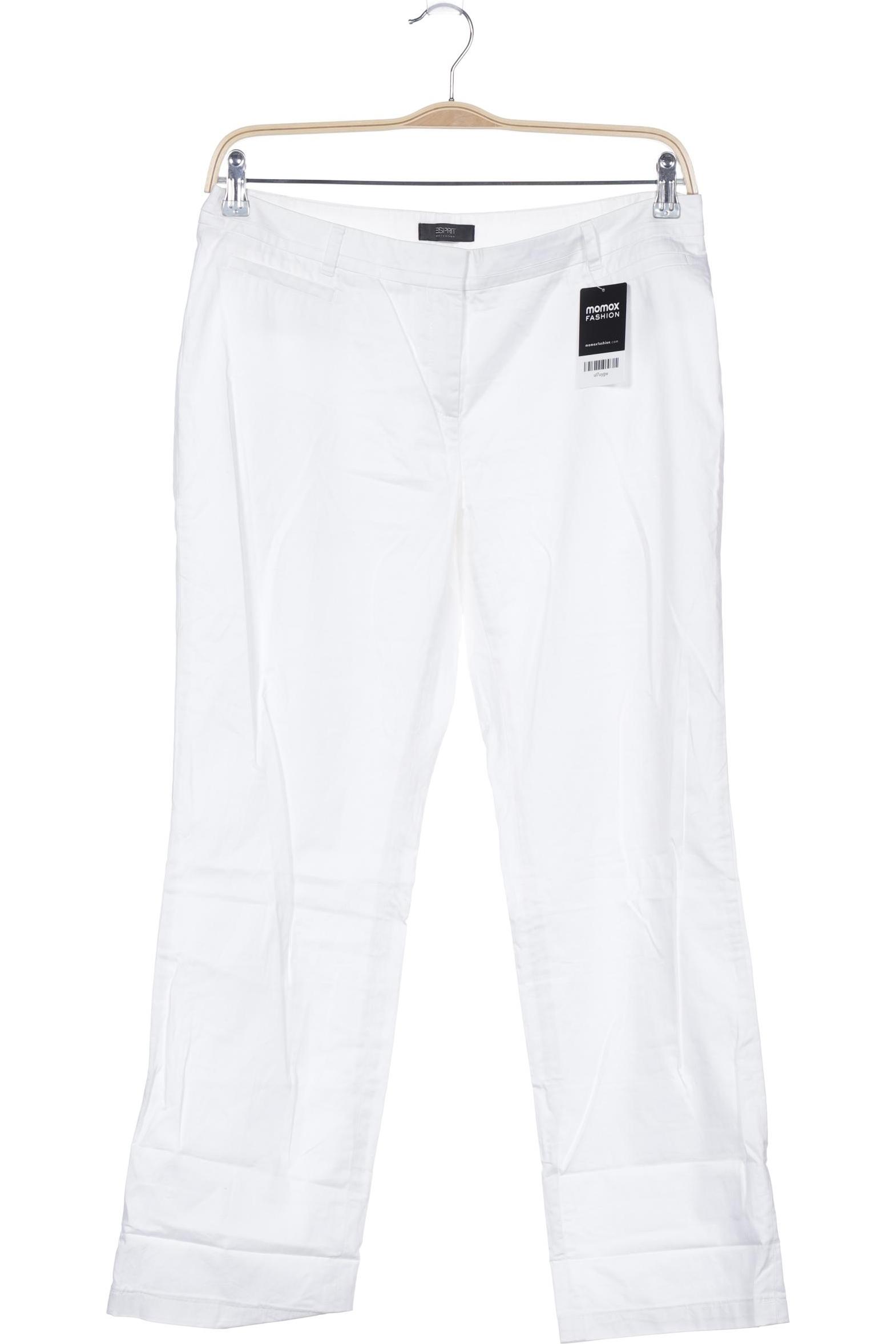 

Esprit Damen Stoffhose, weiß, Gr. 40