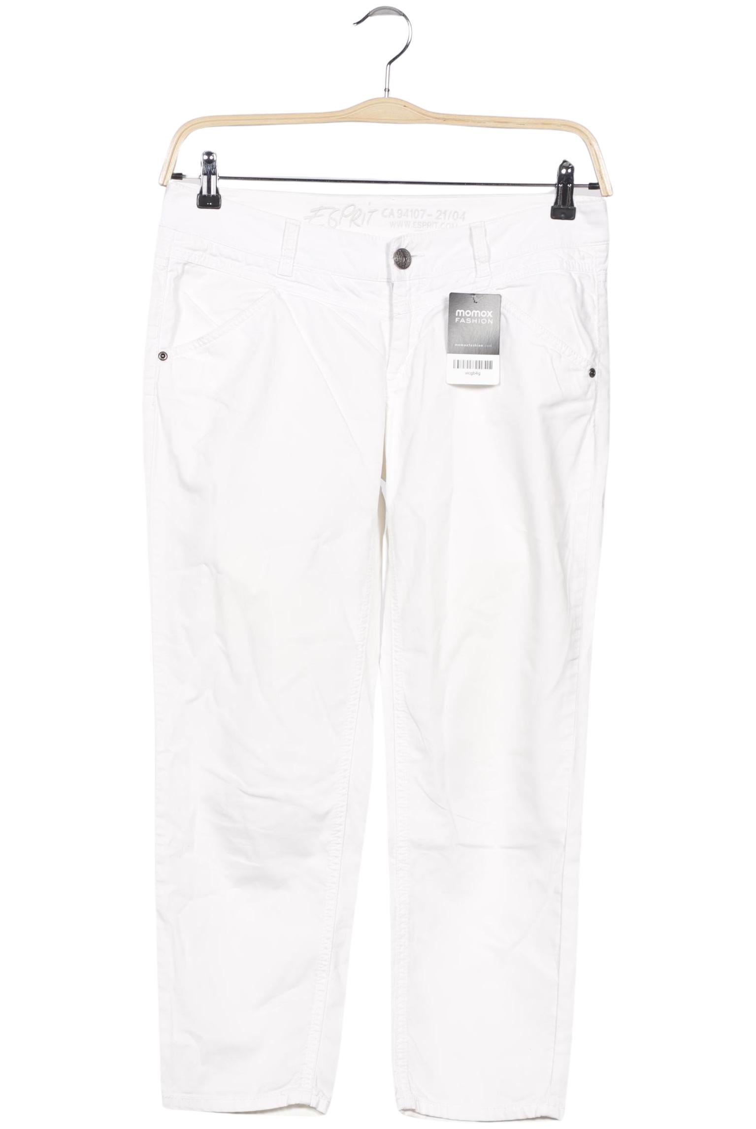 

Esprit Damen Stoffhose, weiß, Gr. 38