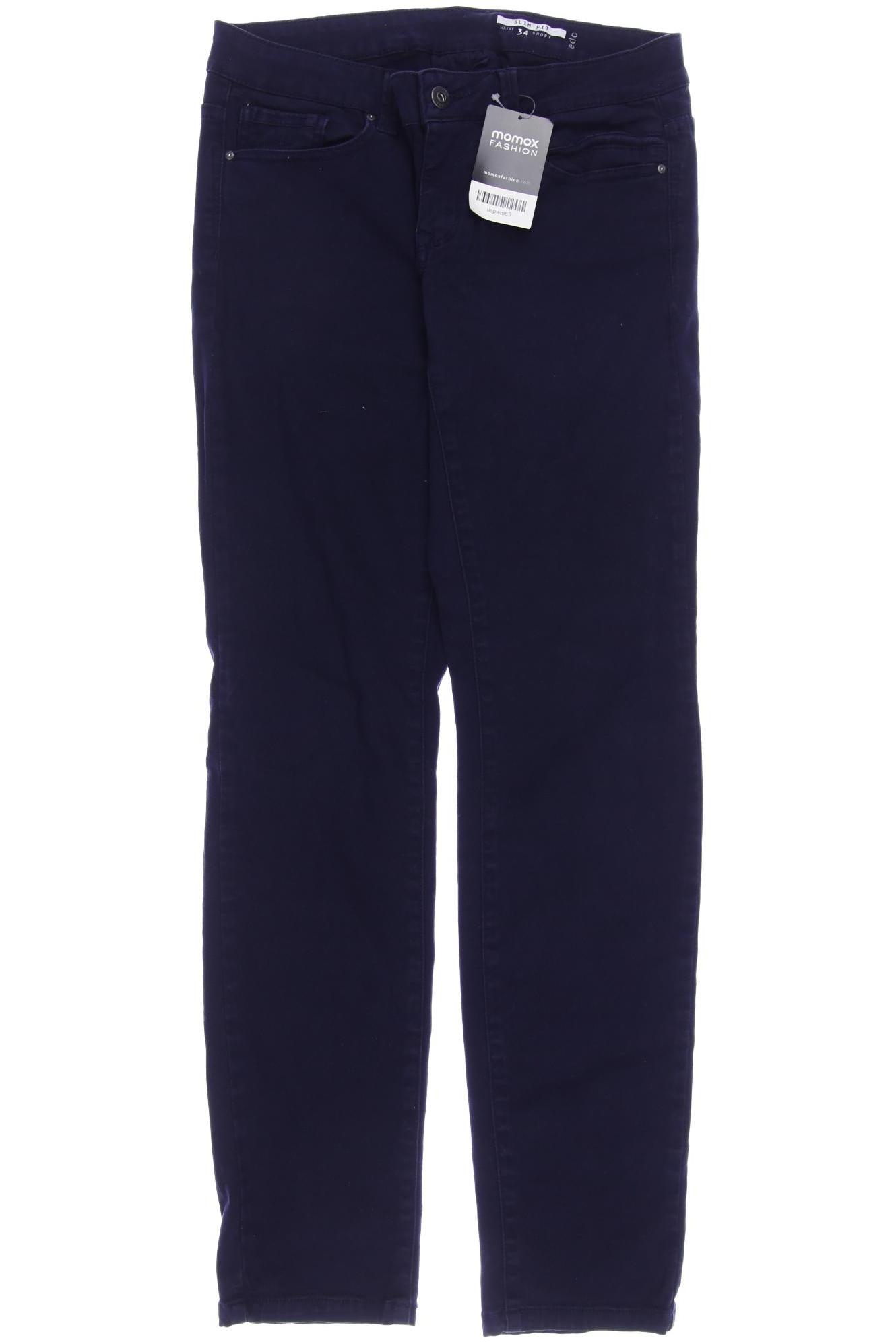 

Esprit Damen Stoffhose, marineblau, Gr. 34