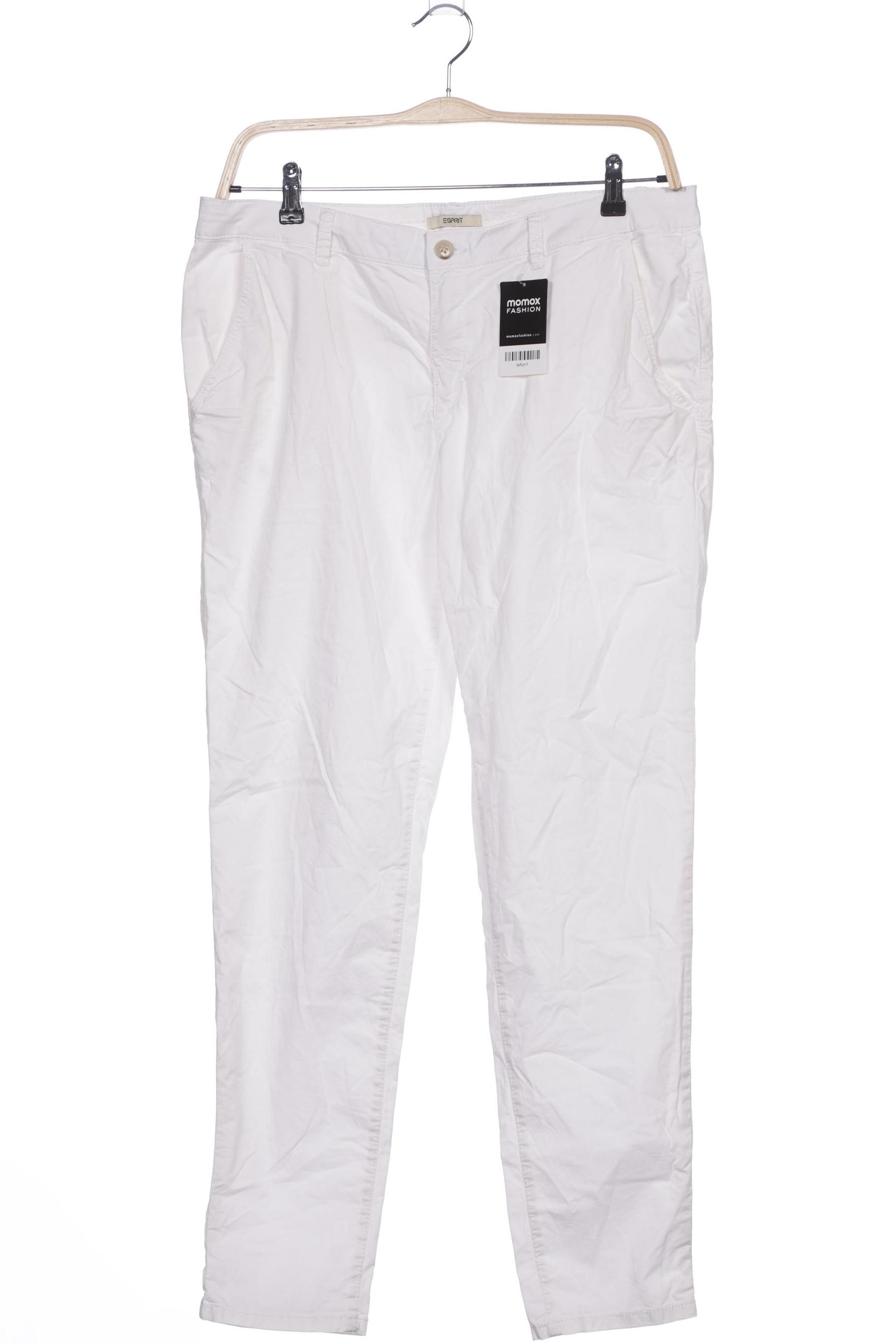

Esprit Damen Stoffhose, weiß, Gr. 42