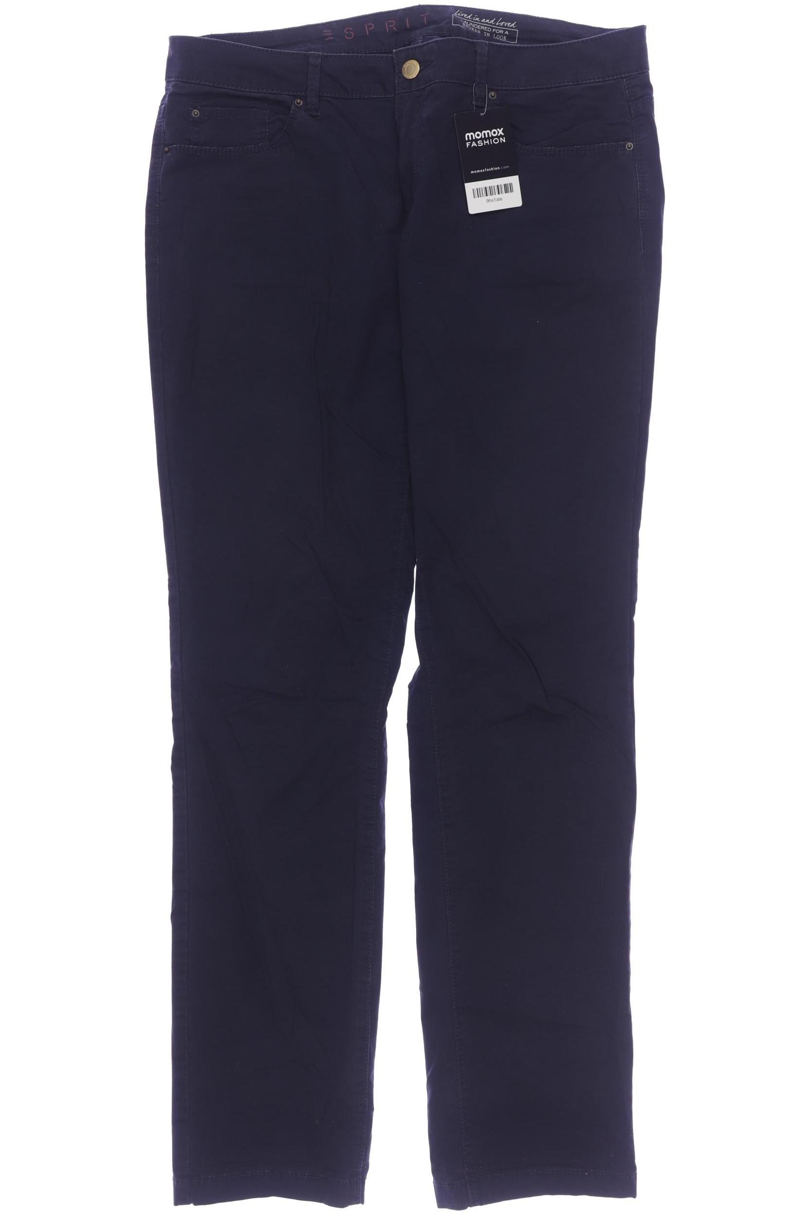 

Esprit Damen Stoffhose, marineblau, Gr. 42