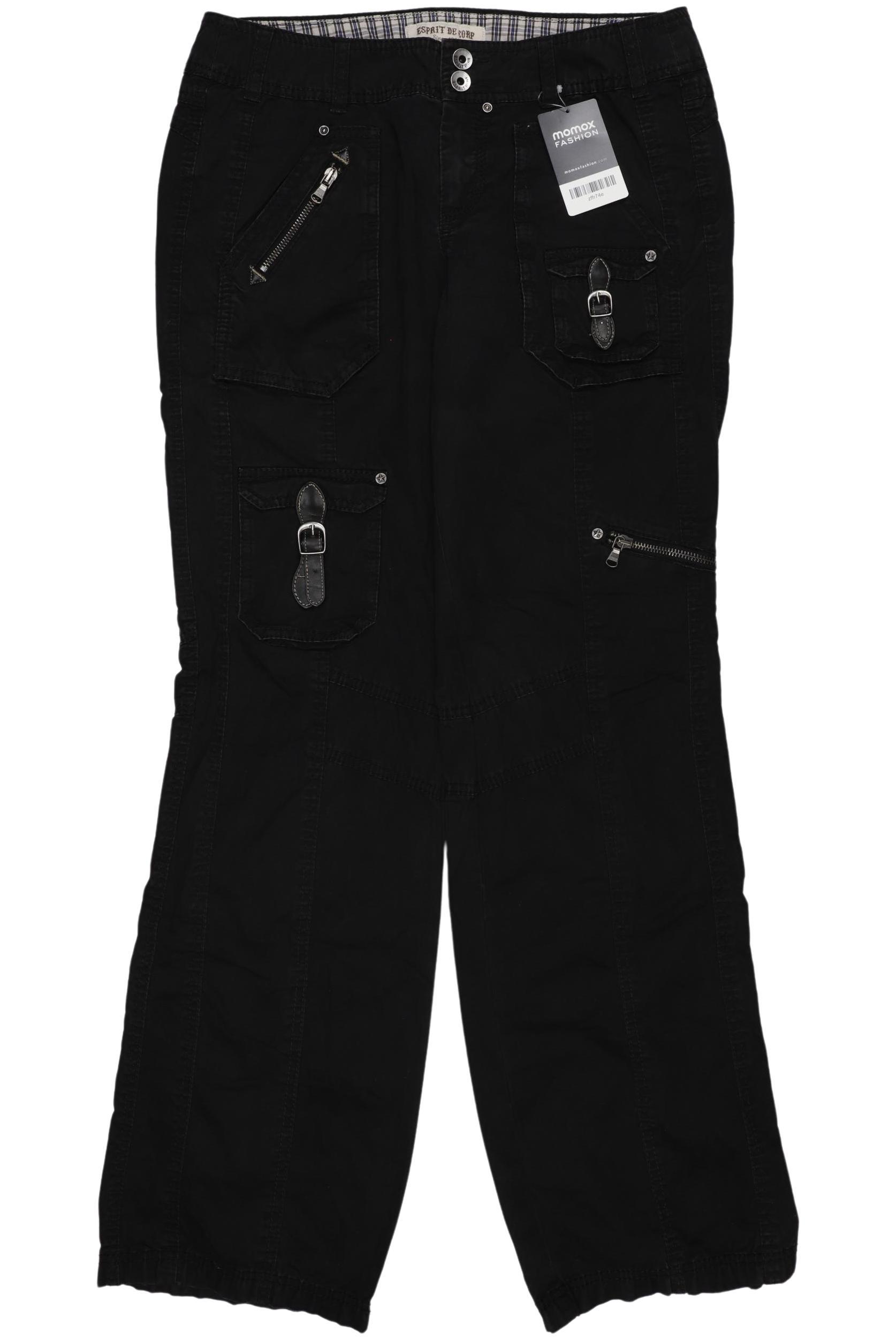 

Esprit Damen Stoffhose, schwarz, Gr. 40