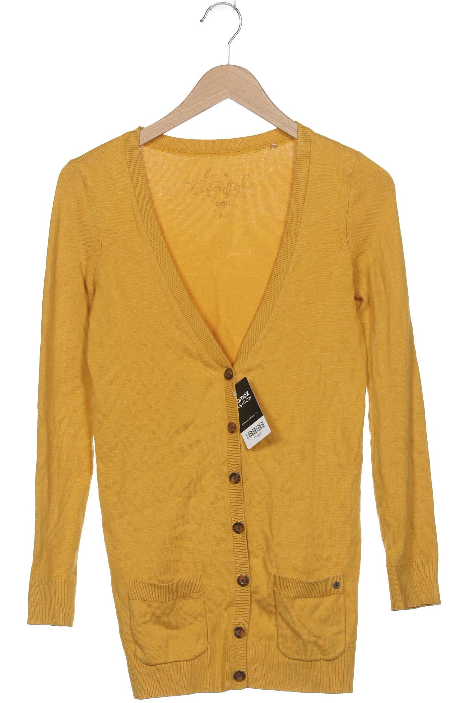 

Esprit Damen Strickjacke, gelb, Gr. 34