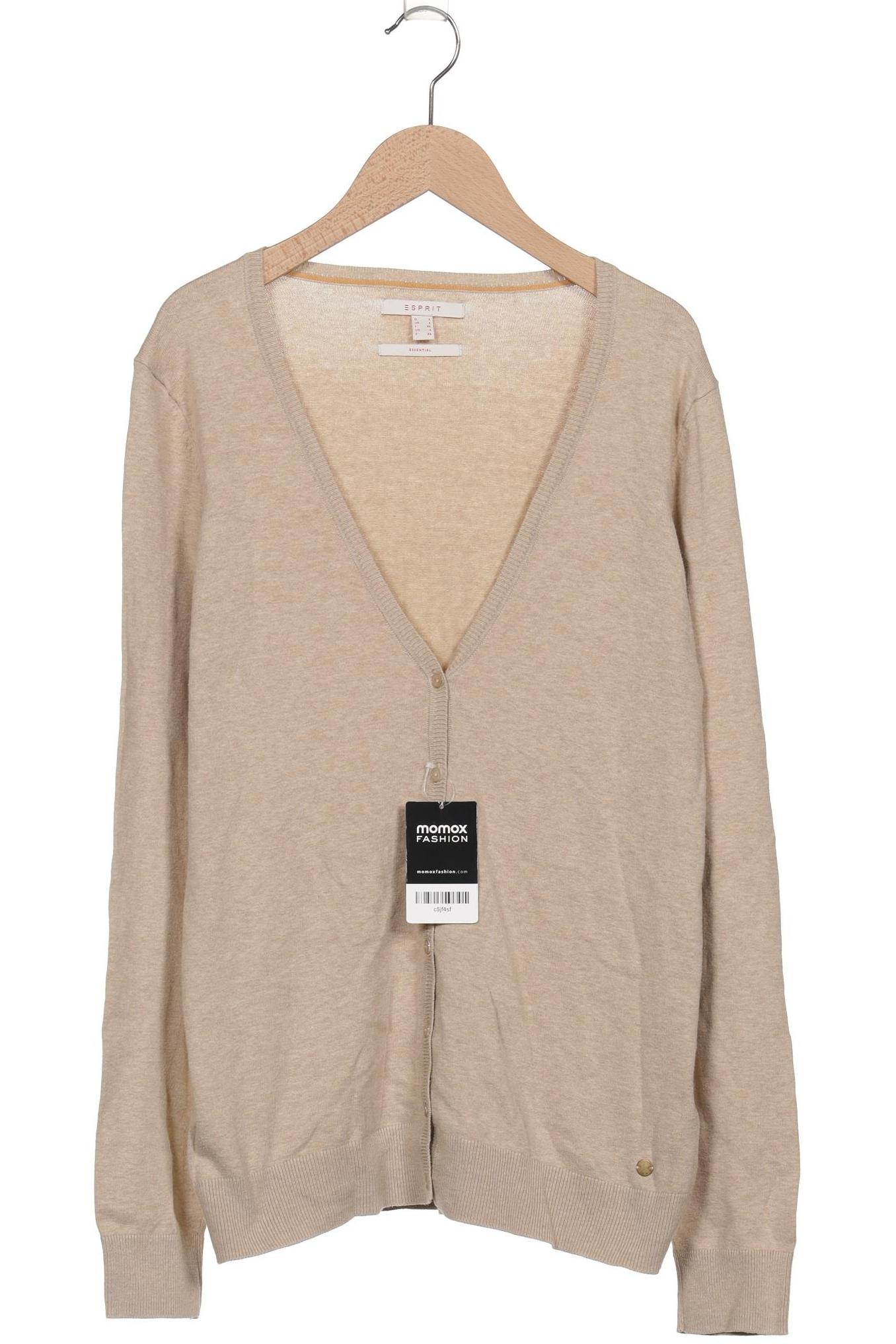 

Esprit Damen Strickjacke, beige, Gr. 42