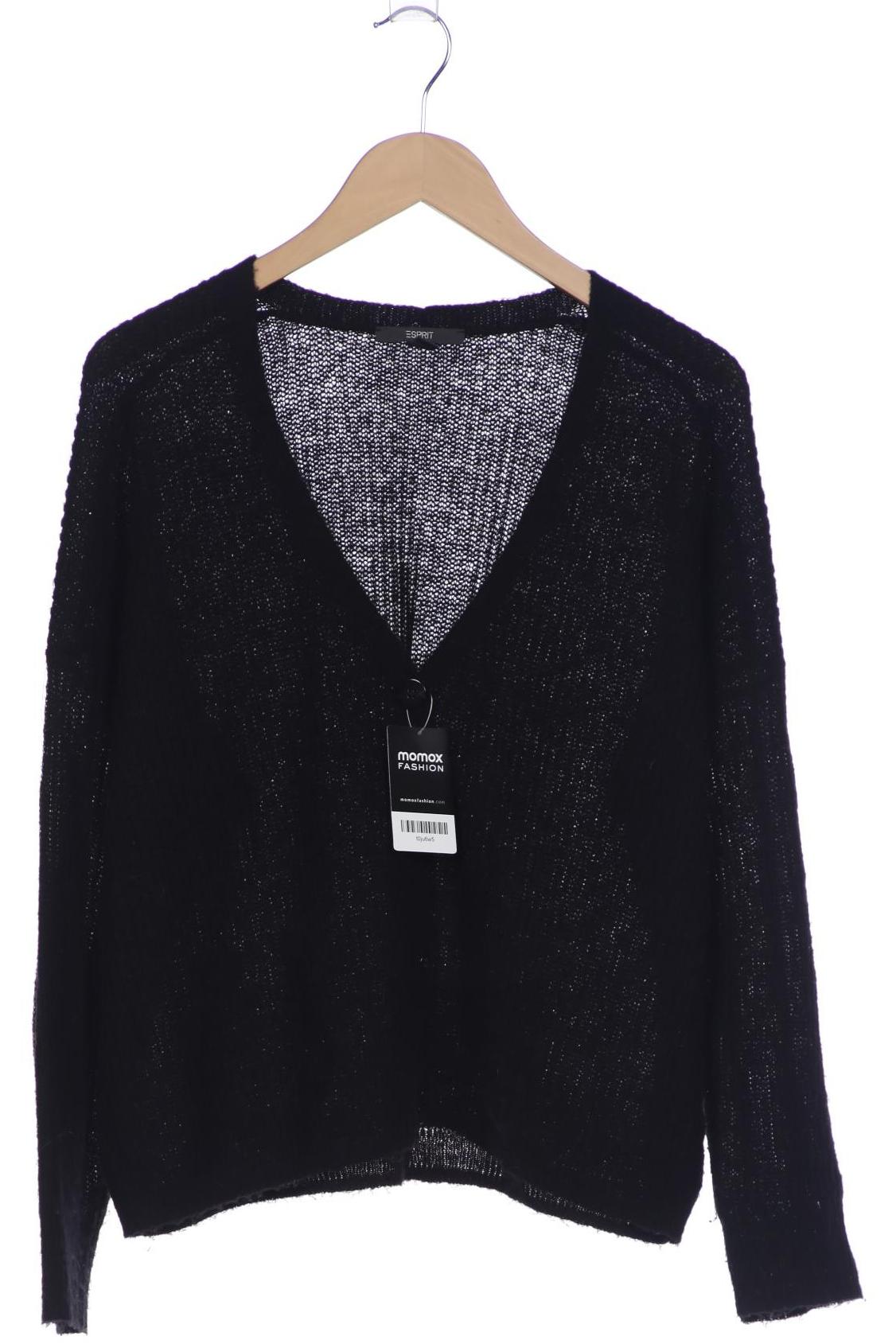 

Esprit Damen Strickjacke, schwarz, Gr. 38