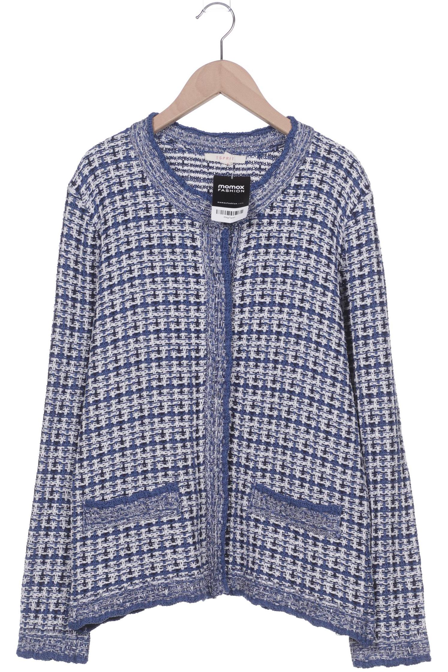 

Esprit Damen Strickjacke, blau, Gr. 44