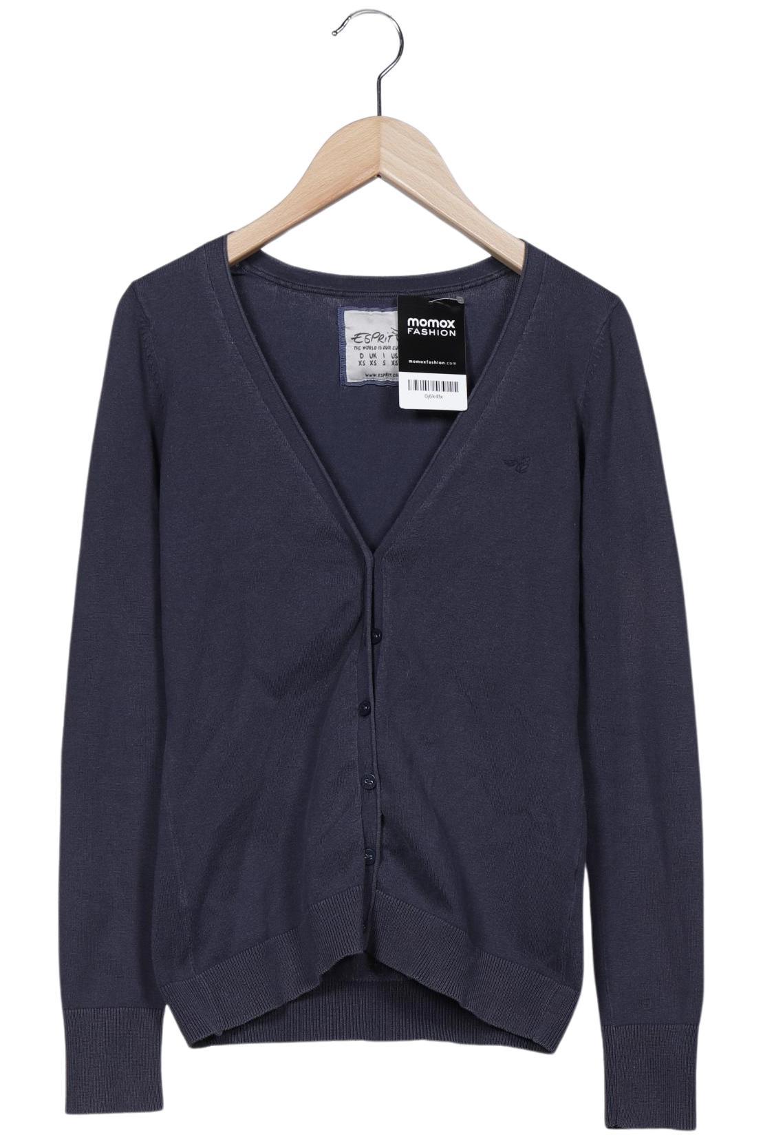 

Esprit Damen Strickjacke, marineblau, Gr. 34
