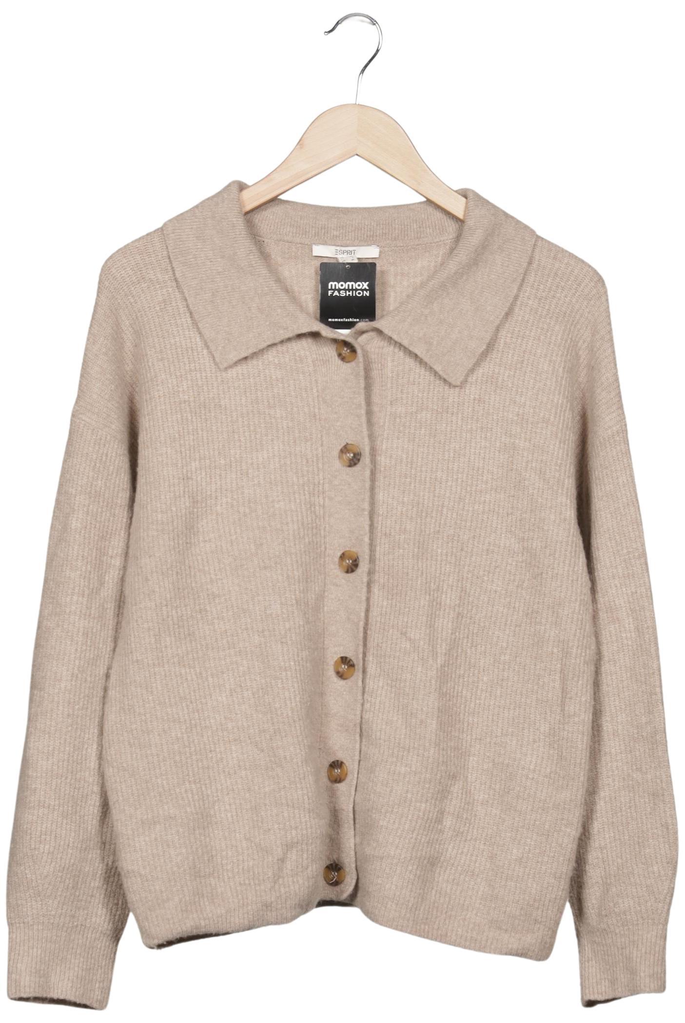 

Esprit Damen Strickjacke, beige, Gr. 42