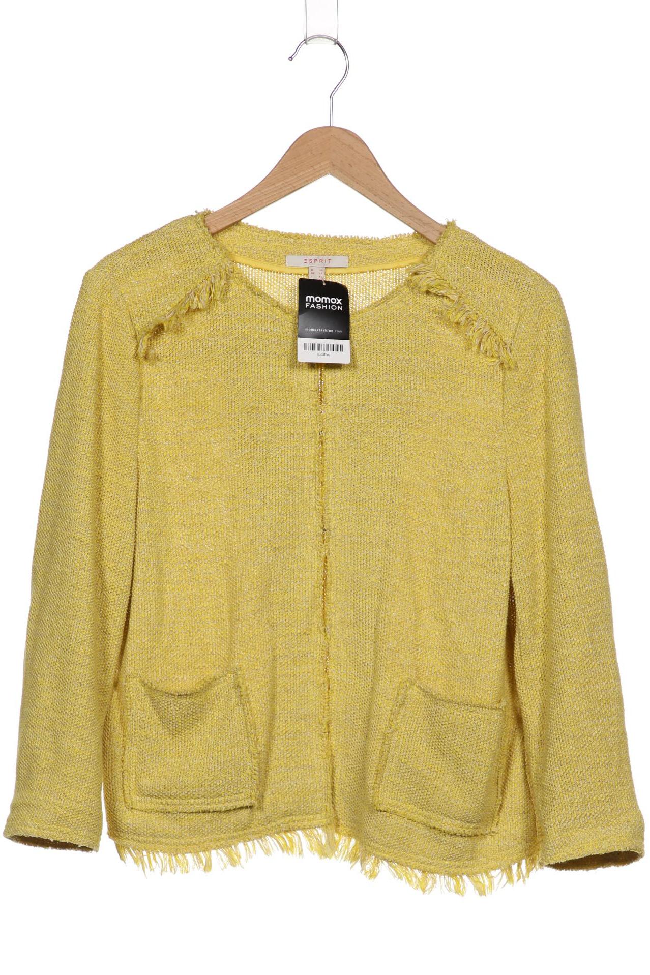 

Esprit Damen Strickjacke, gelb, Gr. 40