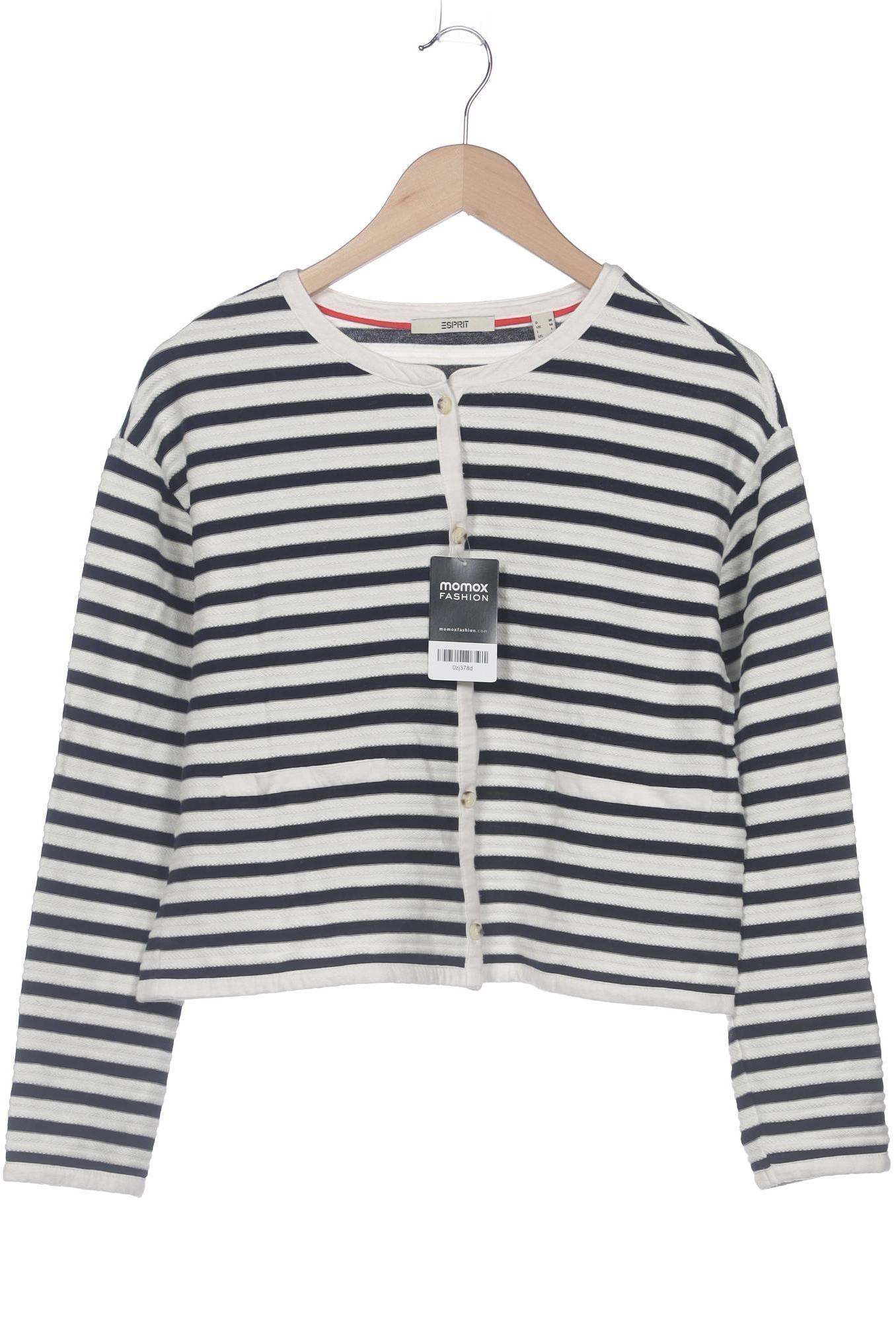 

Esprit Damen Strickjacke, weiß, Gr. 38