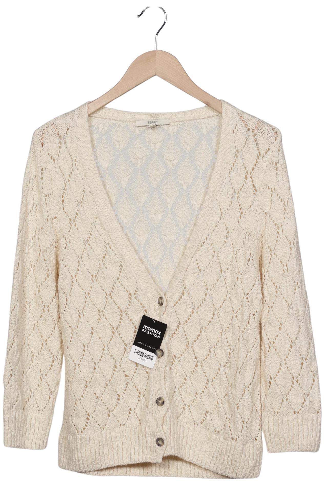 

Esprit Damen Strickjacke, cremeweiß, Gr. 38