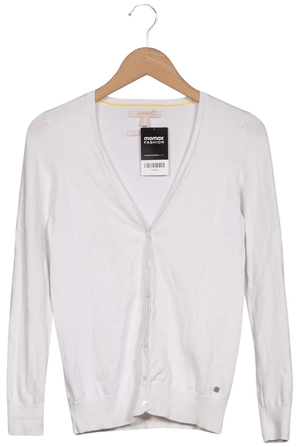 

Esprit Damen Strickjacke, weiß, Gr. 34