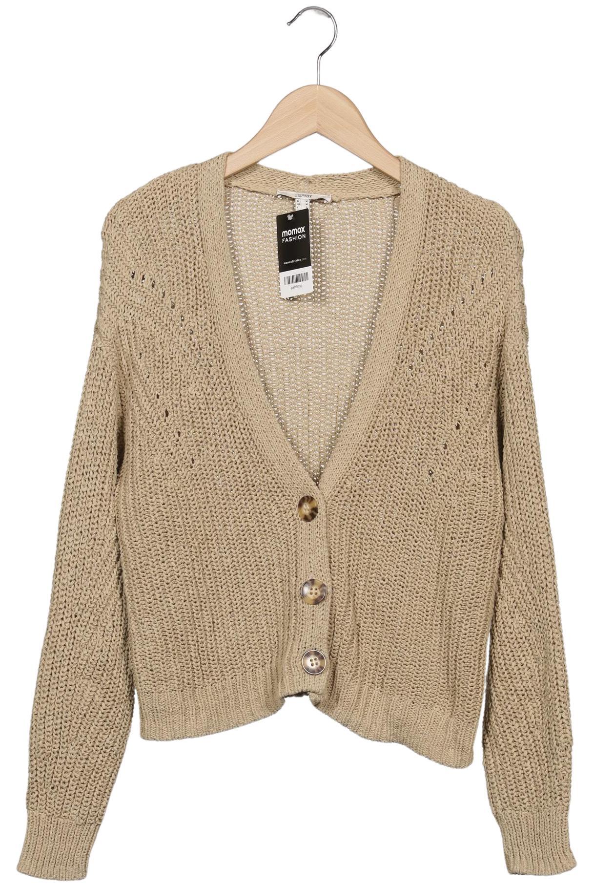 

Esprit Damen Strickjacke, beige, Gr. 38