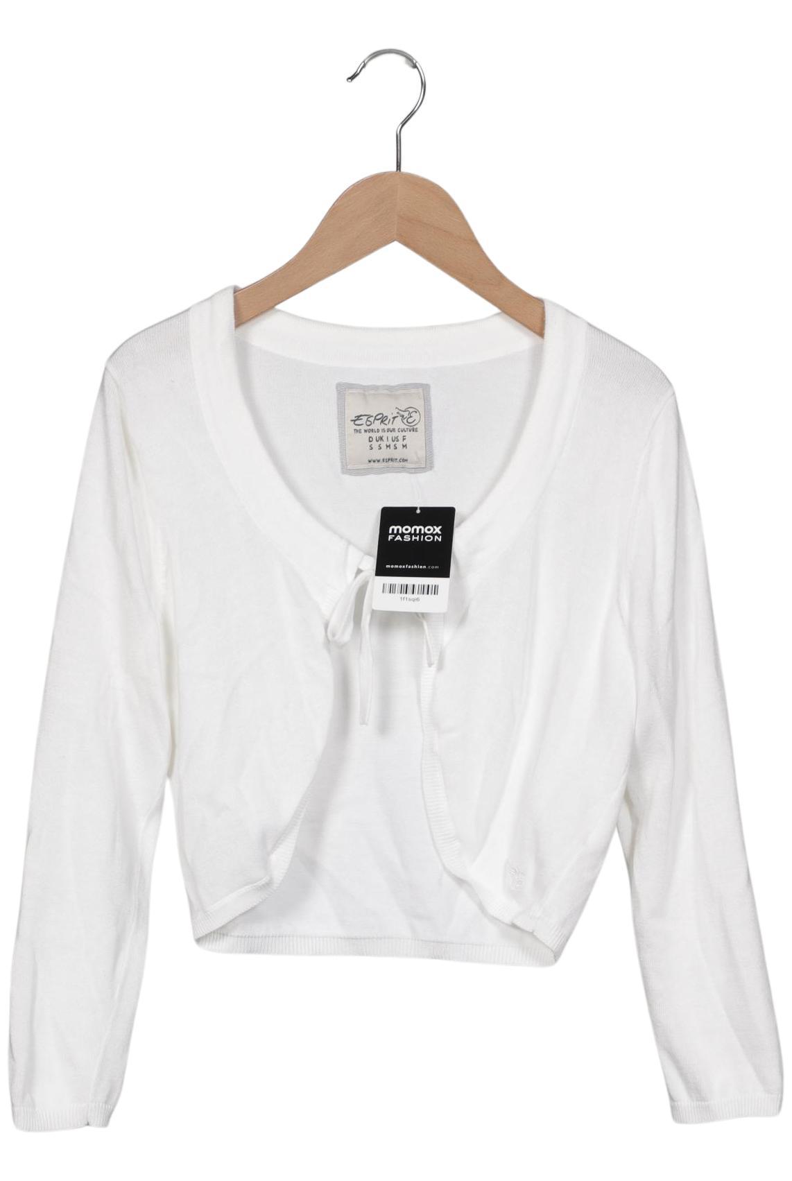 

Esprit Damen Strickjacke, weiß, Gr. 36