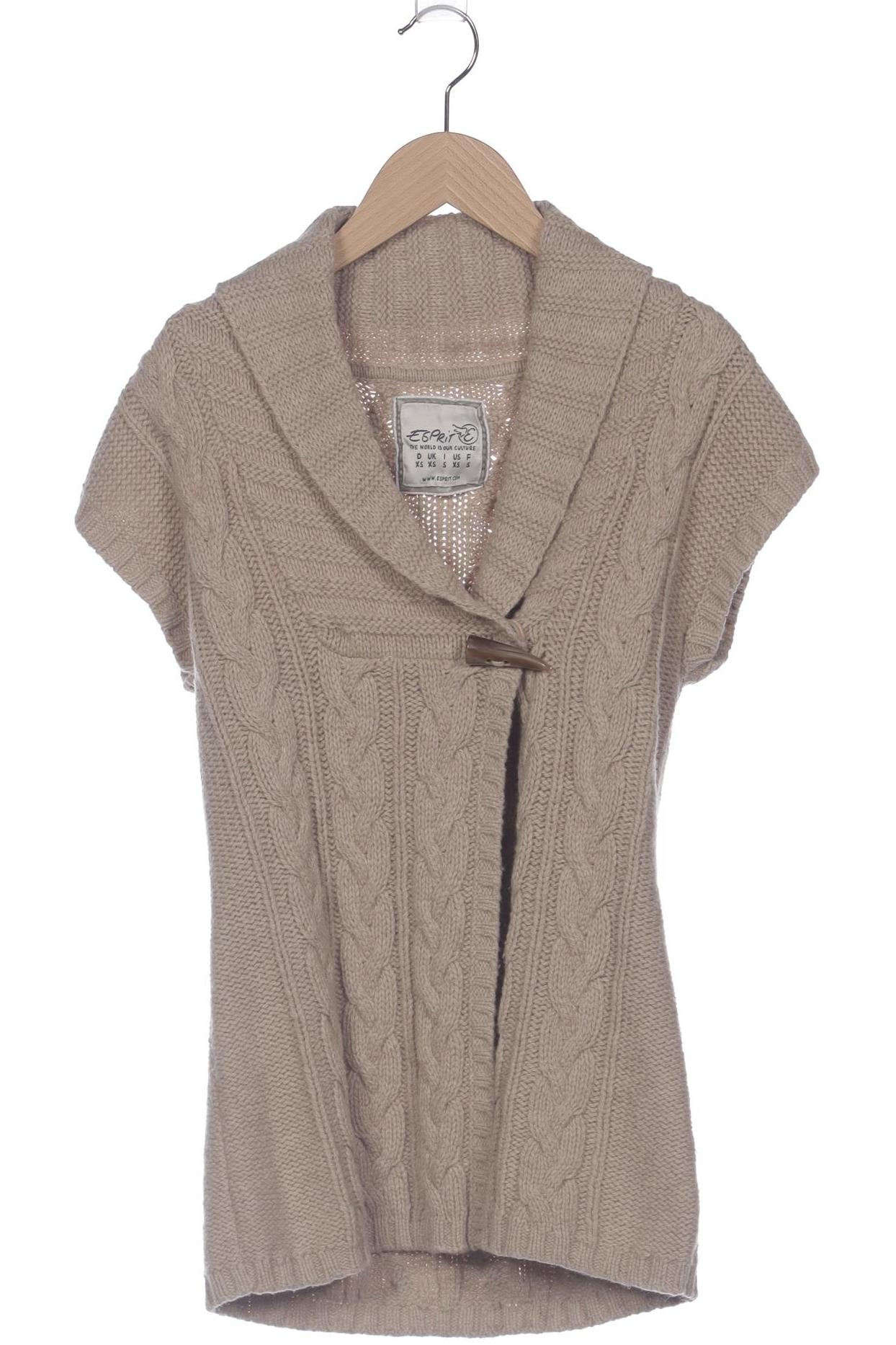 

Esprit Damen Strickjacke, beige, Gr. 34