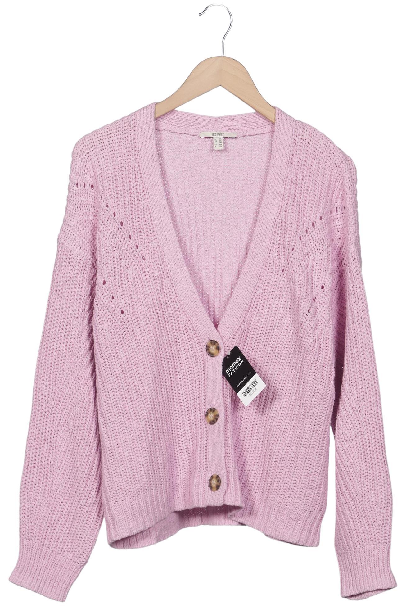 

Esprit Damen Strickjacke, pink, Gr. 46