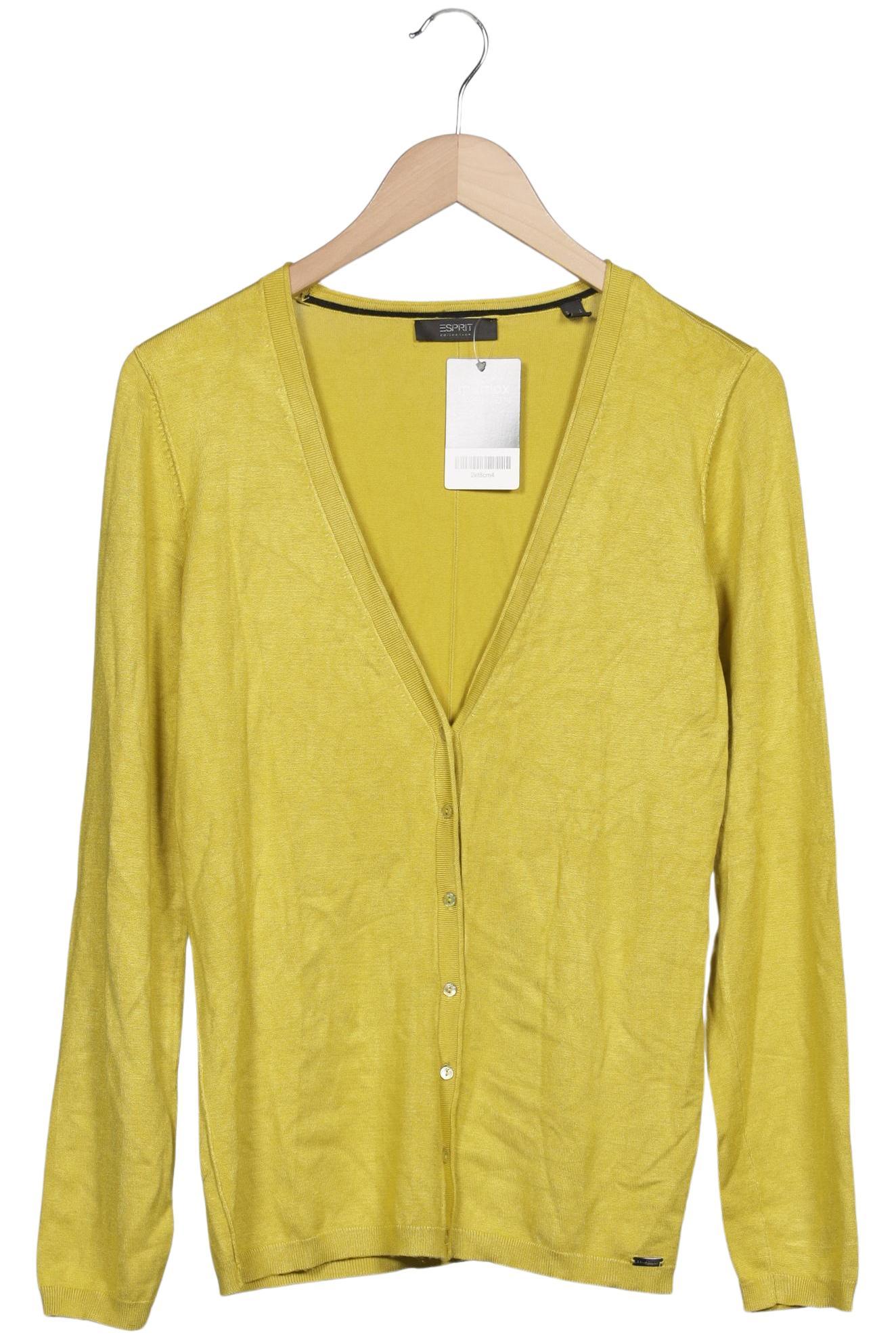 

Esprit Damen Strickjacke, gelb, Gr. 42