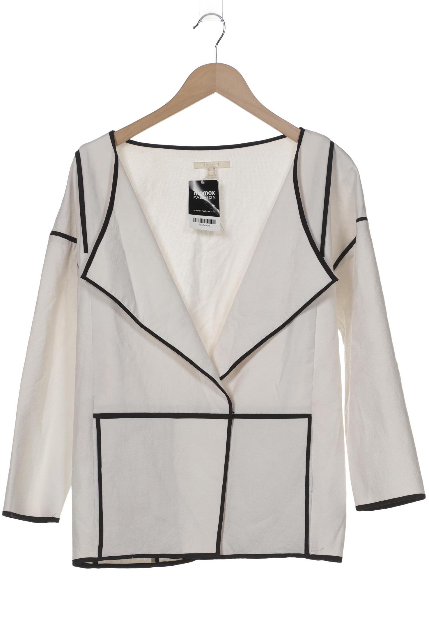 

Esprit Damen Strickjacke, weiß, Gr. 36