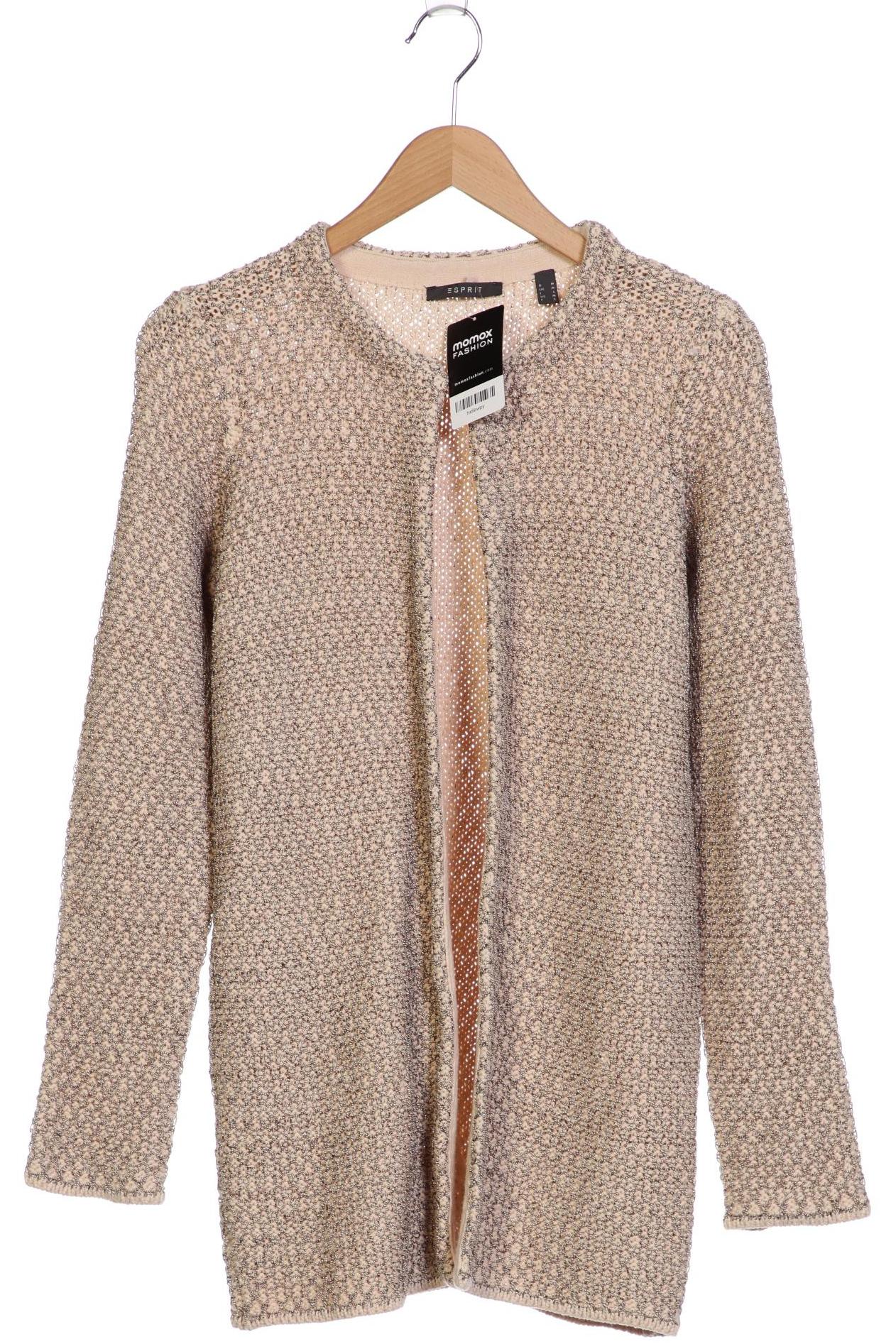 

Esprit Damen Strickjacke, beige, Gr. 38