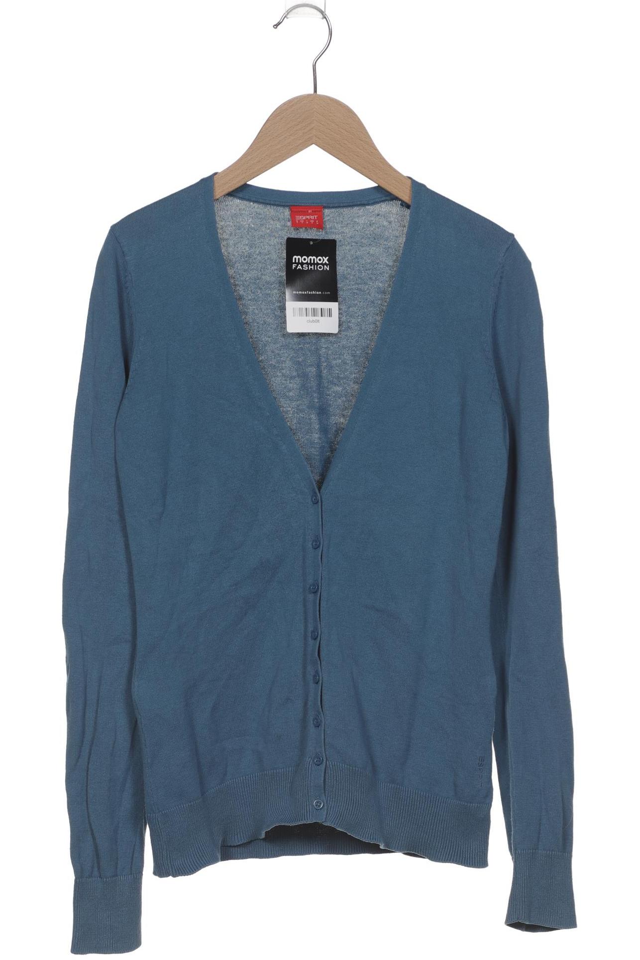 

Esprit Damen Strickjacke, blau, Gr. 36