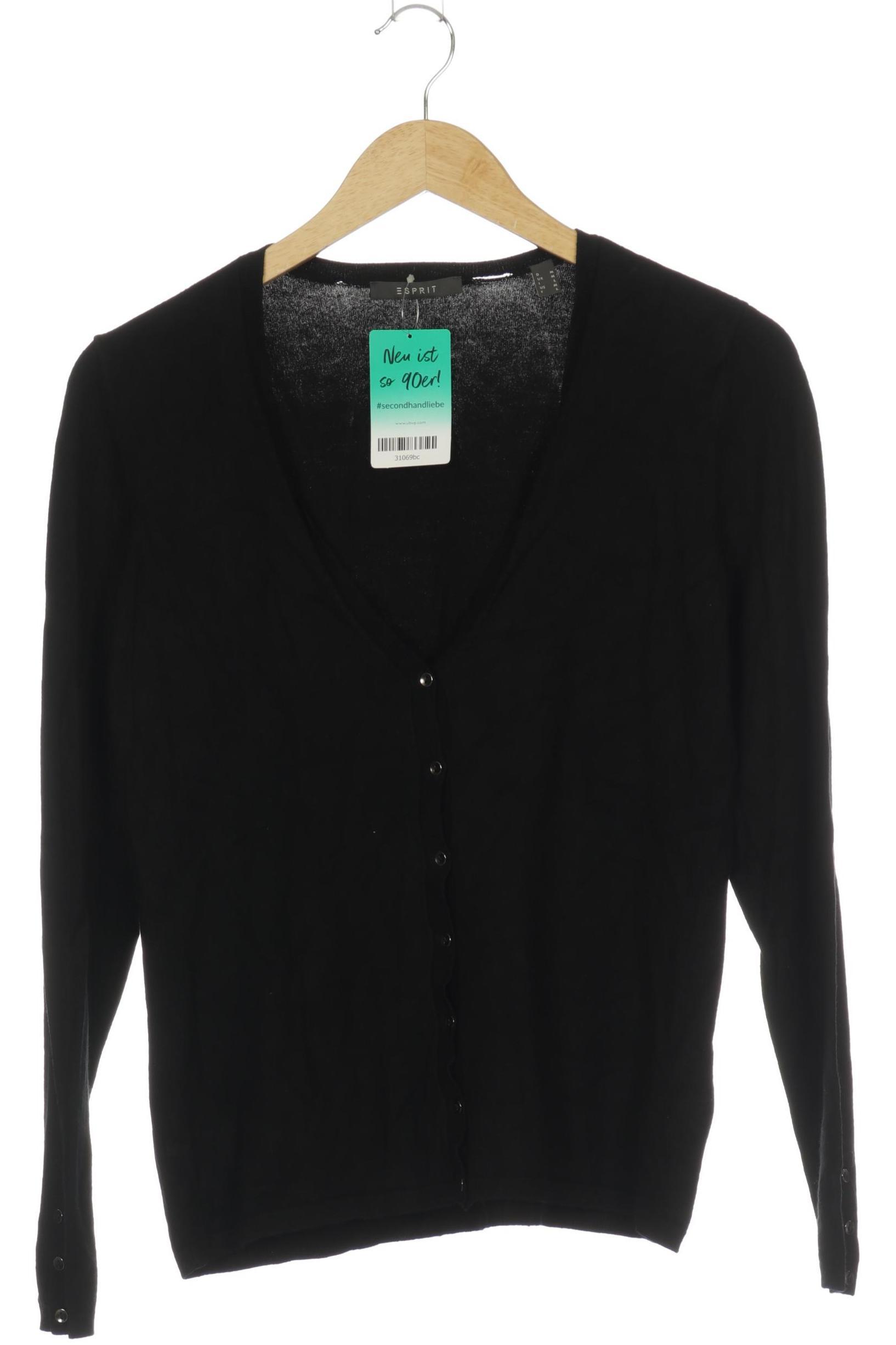 

Esprit Damen Strickjacke, schwarz, Gr. 38