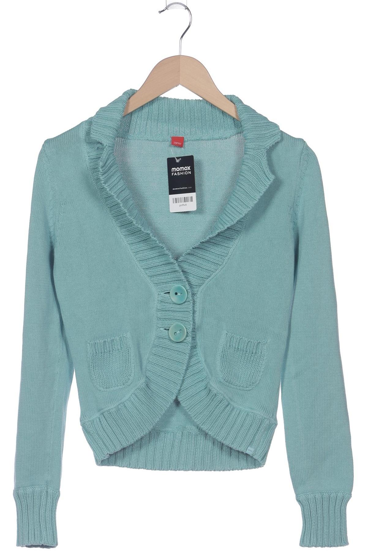 

Esprit Damen Strickjacke, türkis, Gr. 38