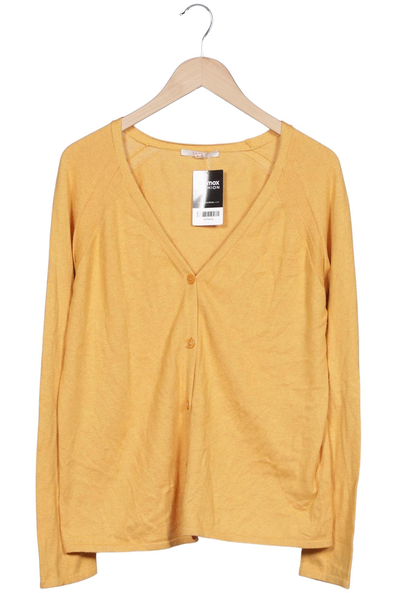 

Esprit Damen Strickjacke, gelb, Gr. 44