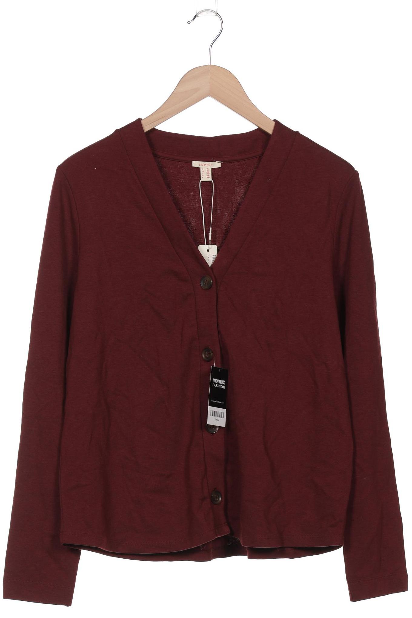 

Esprit Damen Strickjacke, bordeaux, Gr. 44