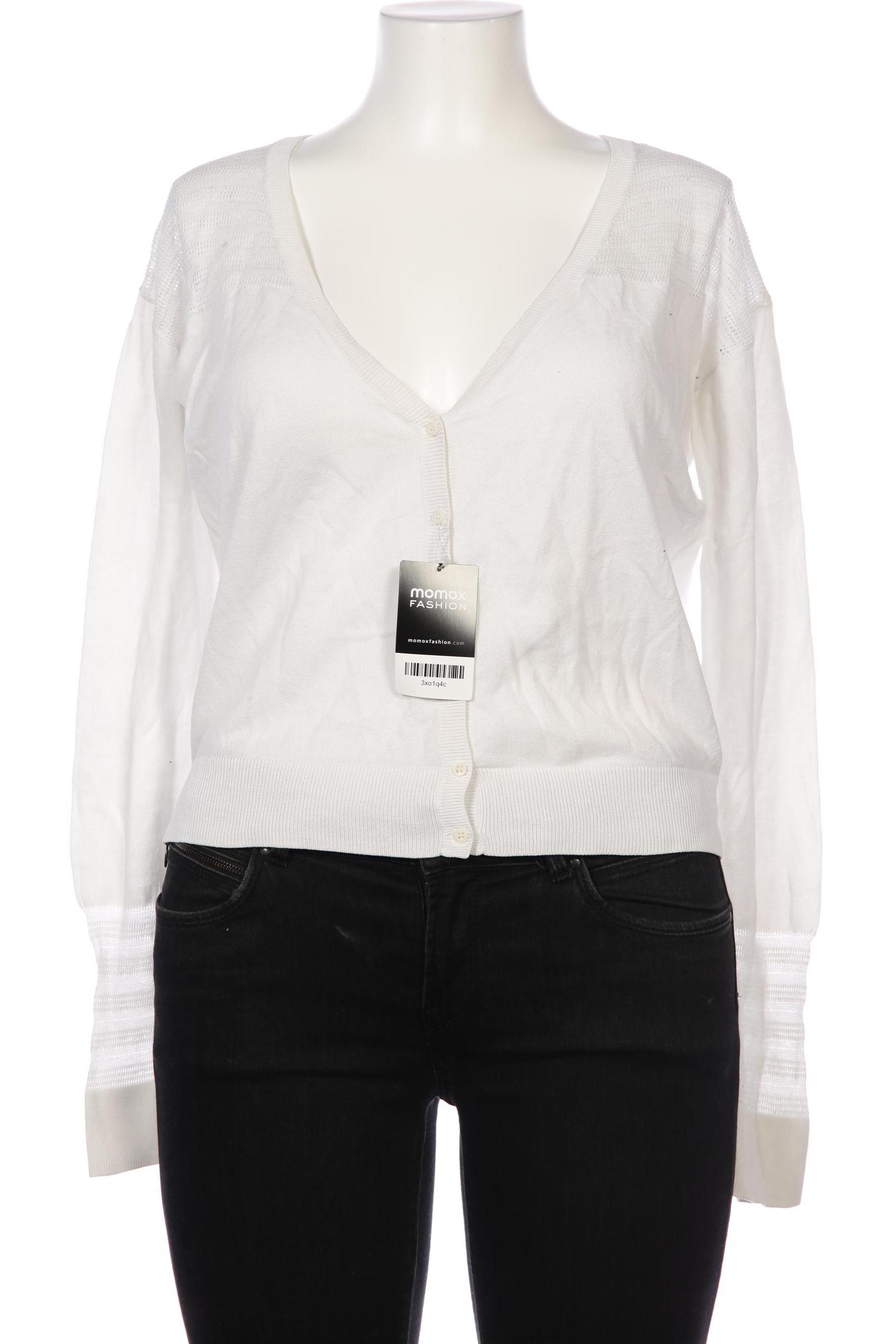 

Esprit Damen Strickjacke, weiß, Gr. 44