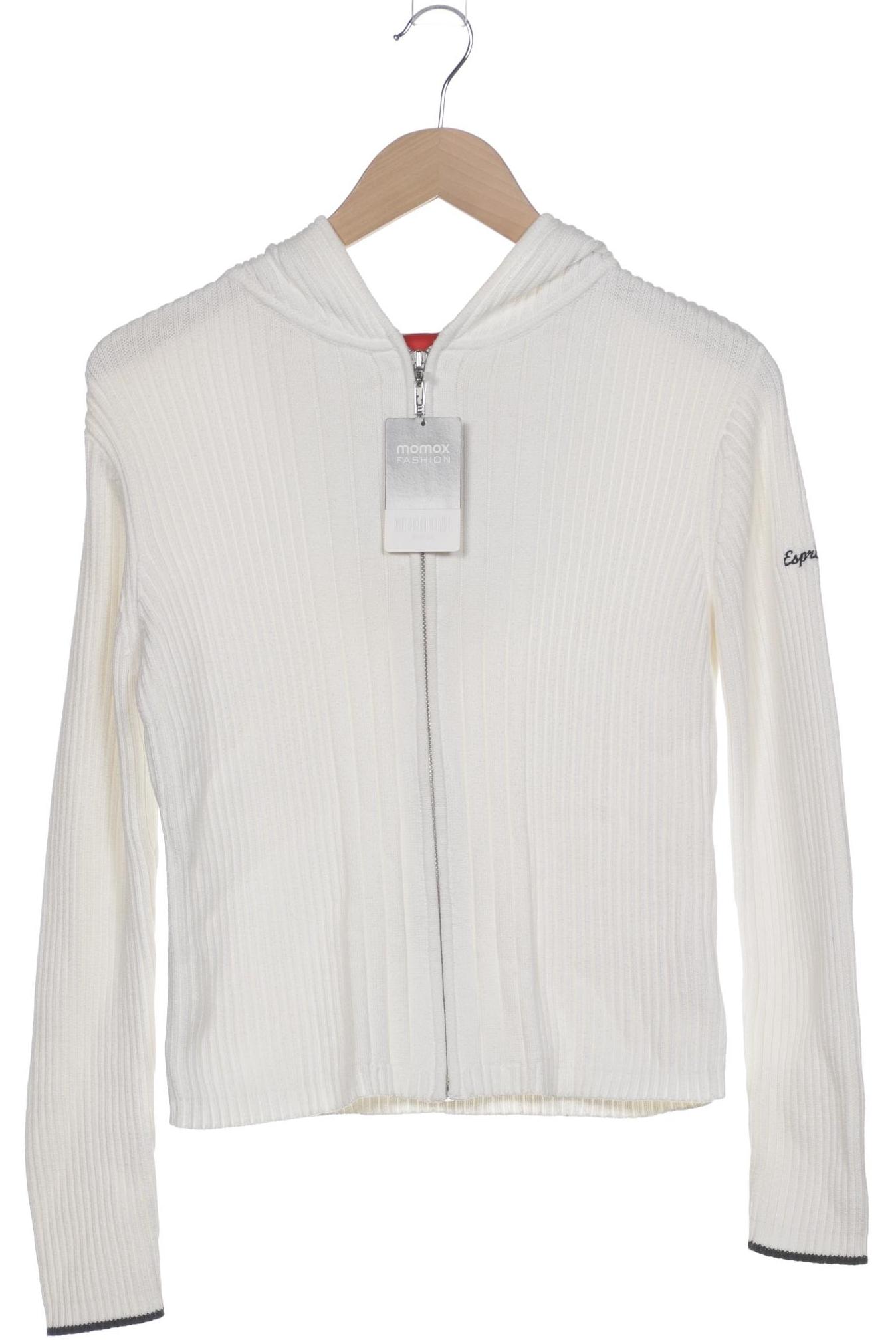 

Esprit Damen Strickjacke, weiß, Gr. 38