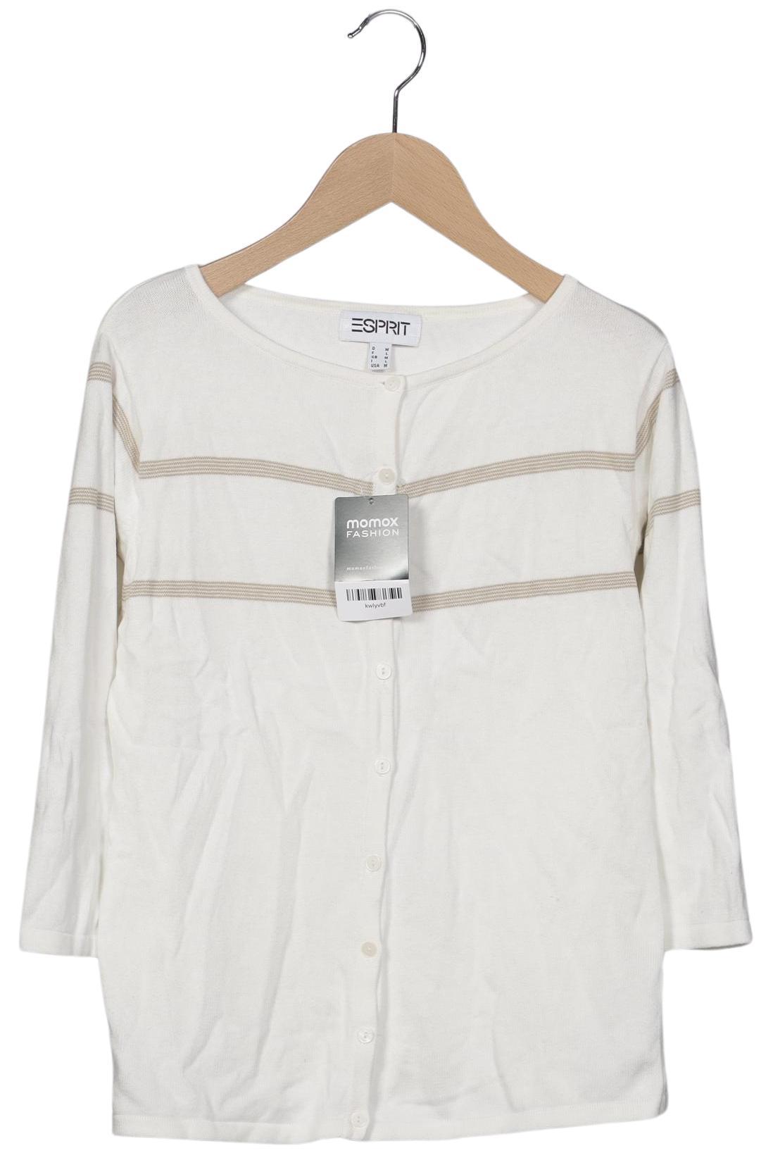 

Esprit Damen Strickjacke, weiß, Gr. 38