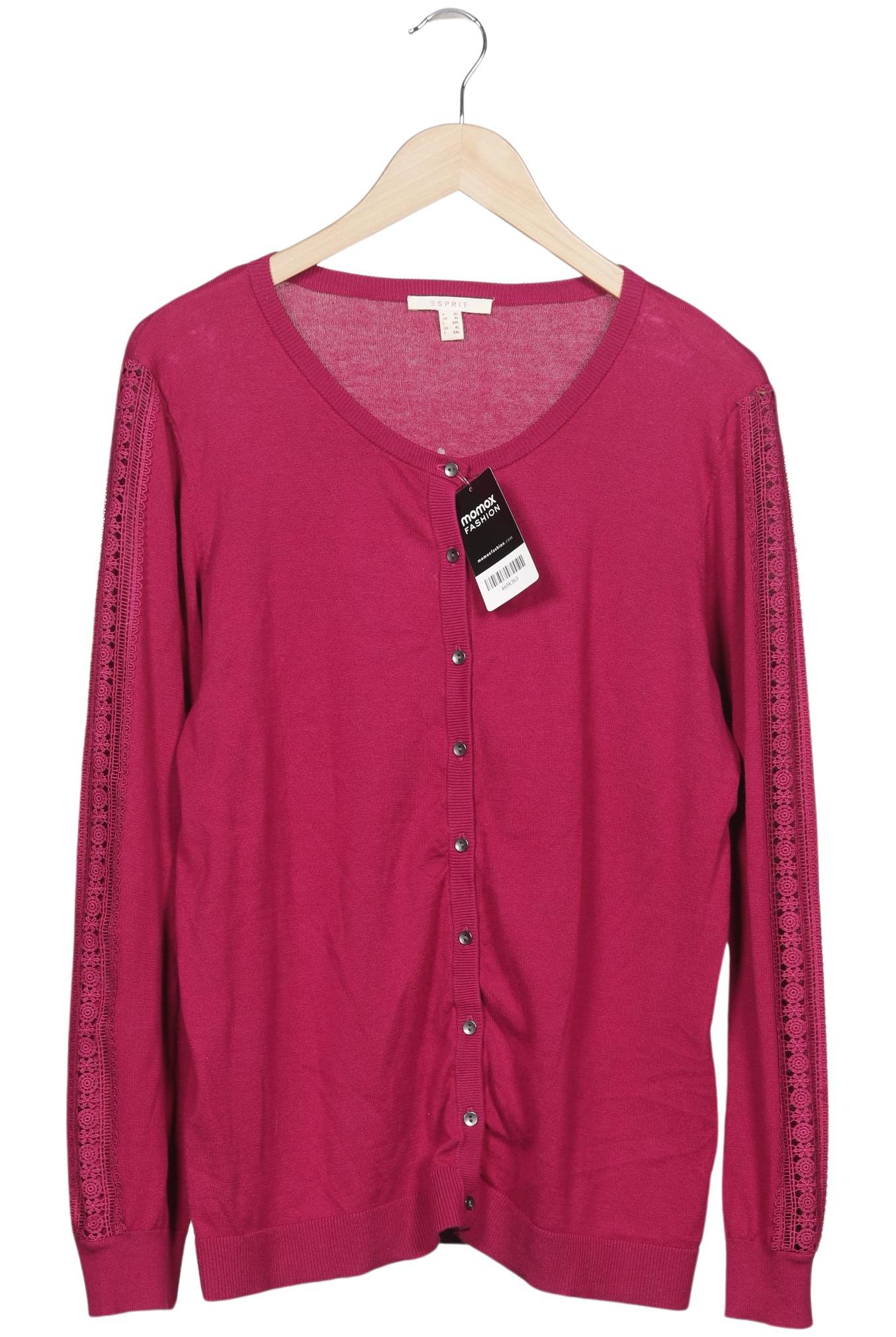 

Esprit Damen Strickjacke, pink, Gr. 44