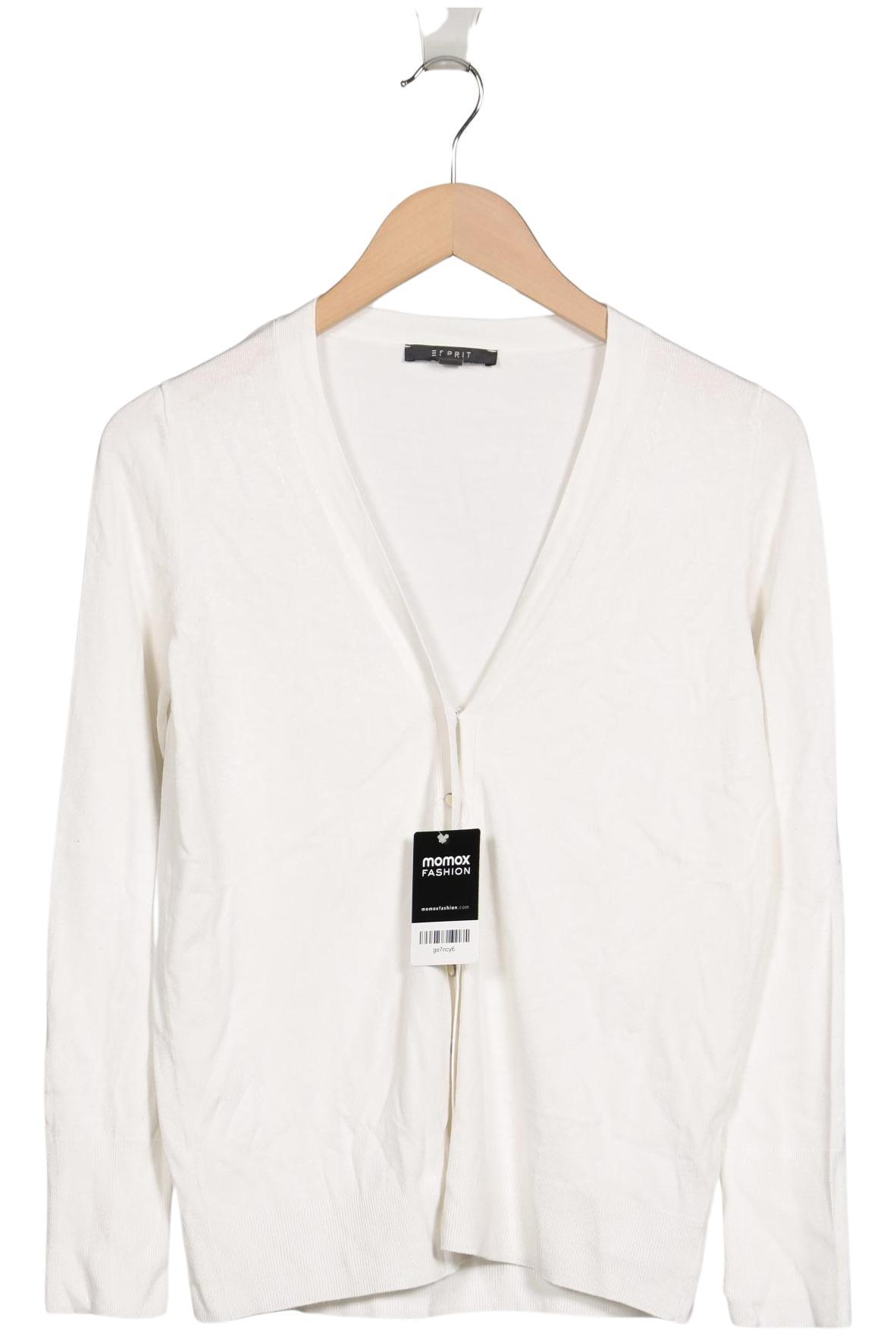 

Esprit Damen Strickjacke, weiß, Gr. 36
