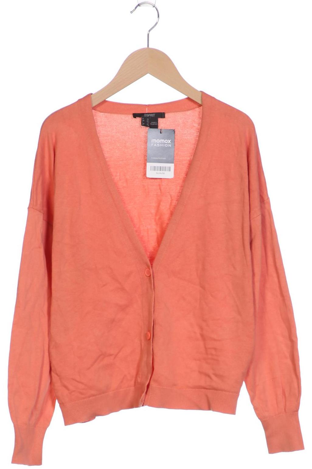 

Esprit Damen Strickjacke, orange, Gr. 34