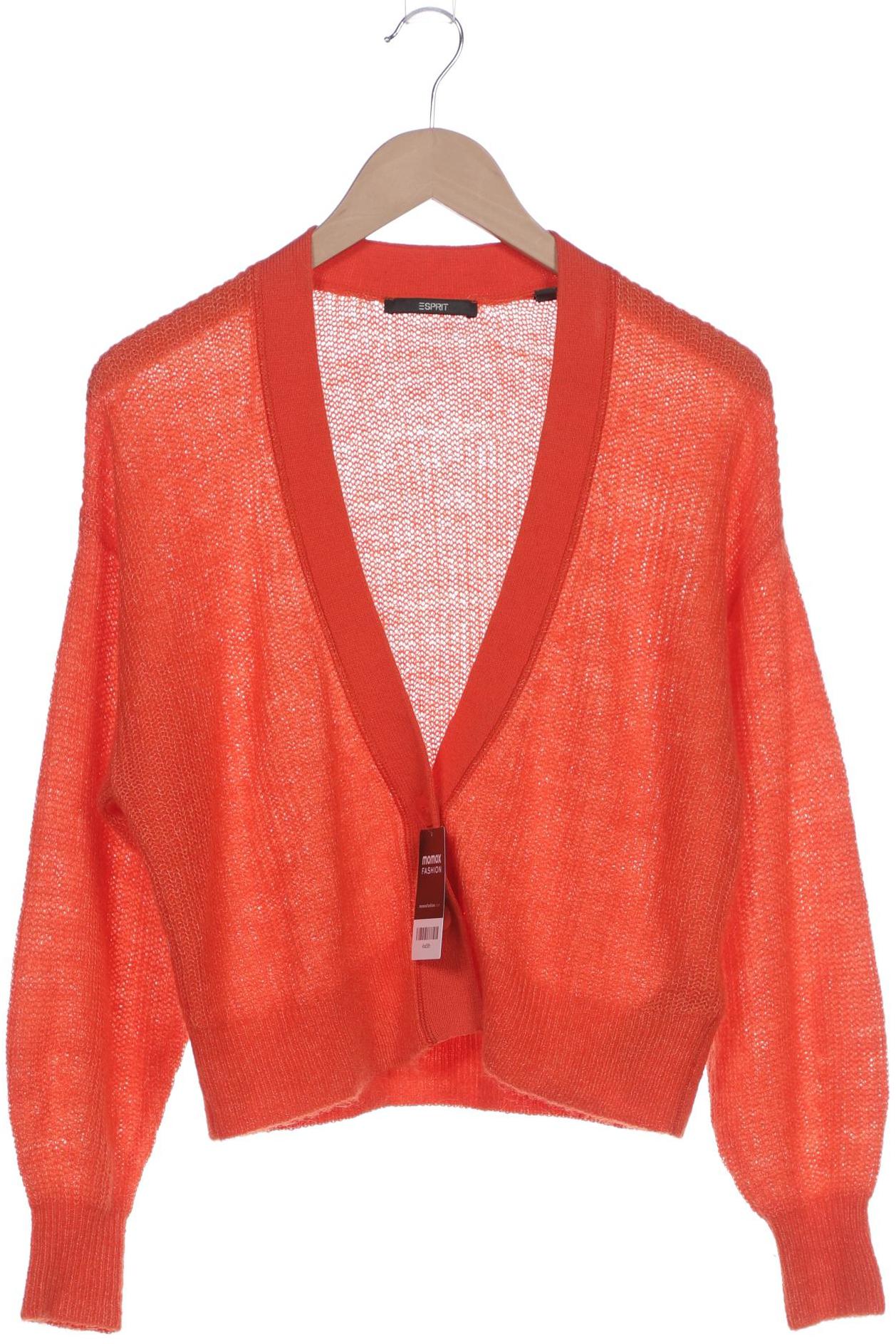 

Esprit Damen Strickjacke, orange, Gr. 34