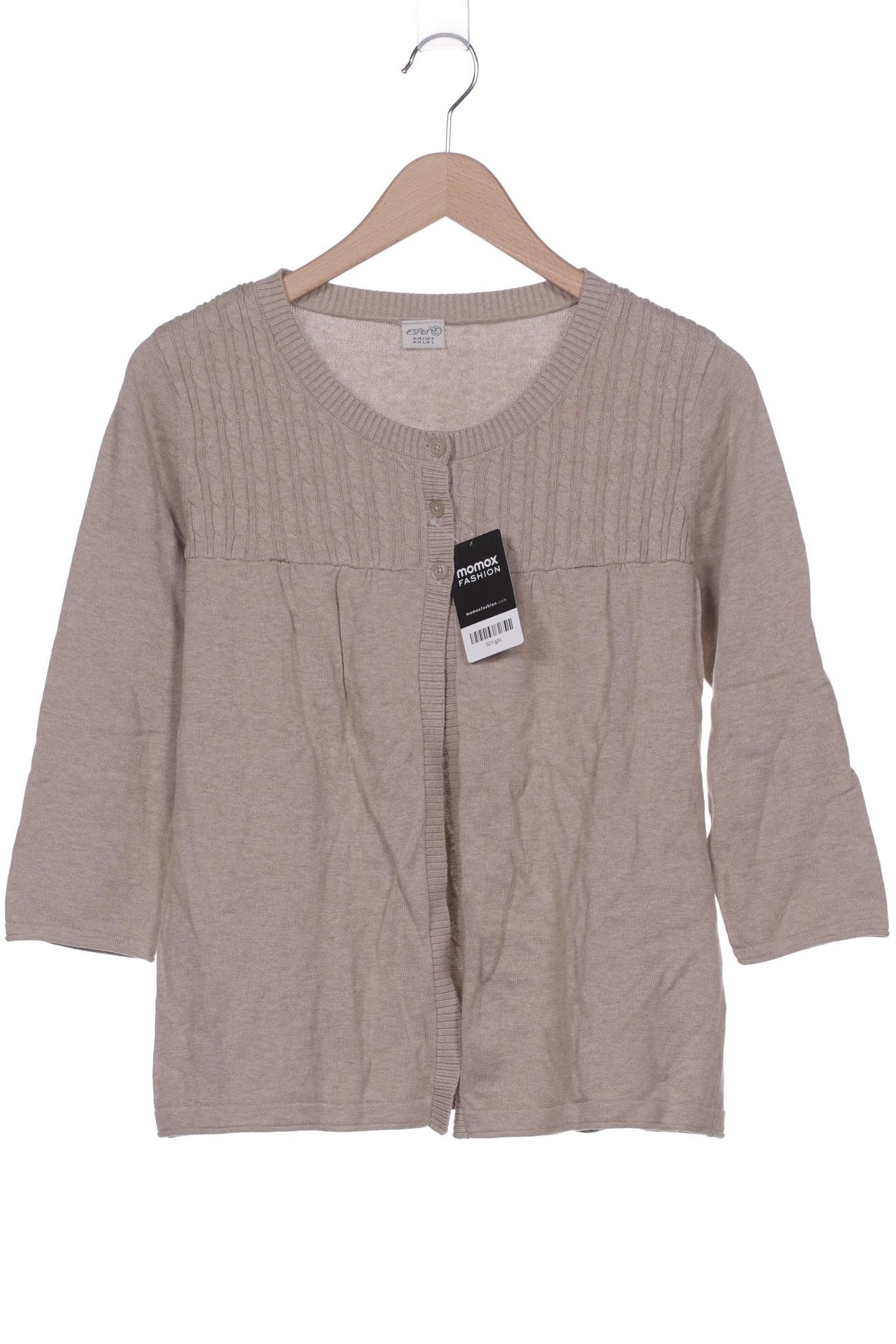 

Esprit Damen Strickjacke, beige, Gr. 38
