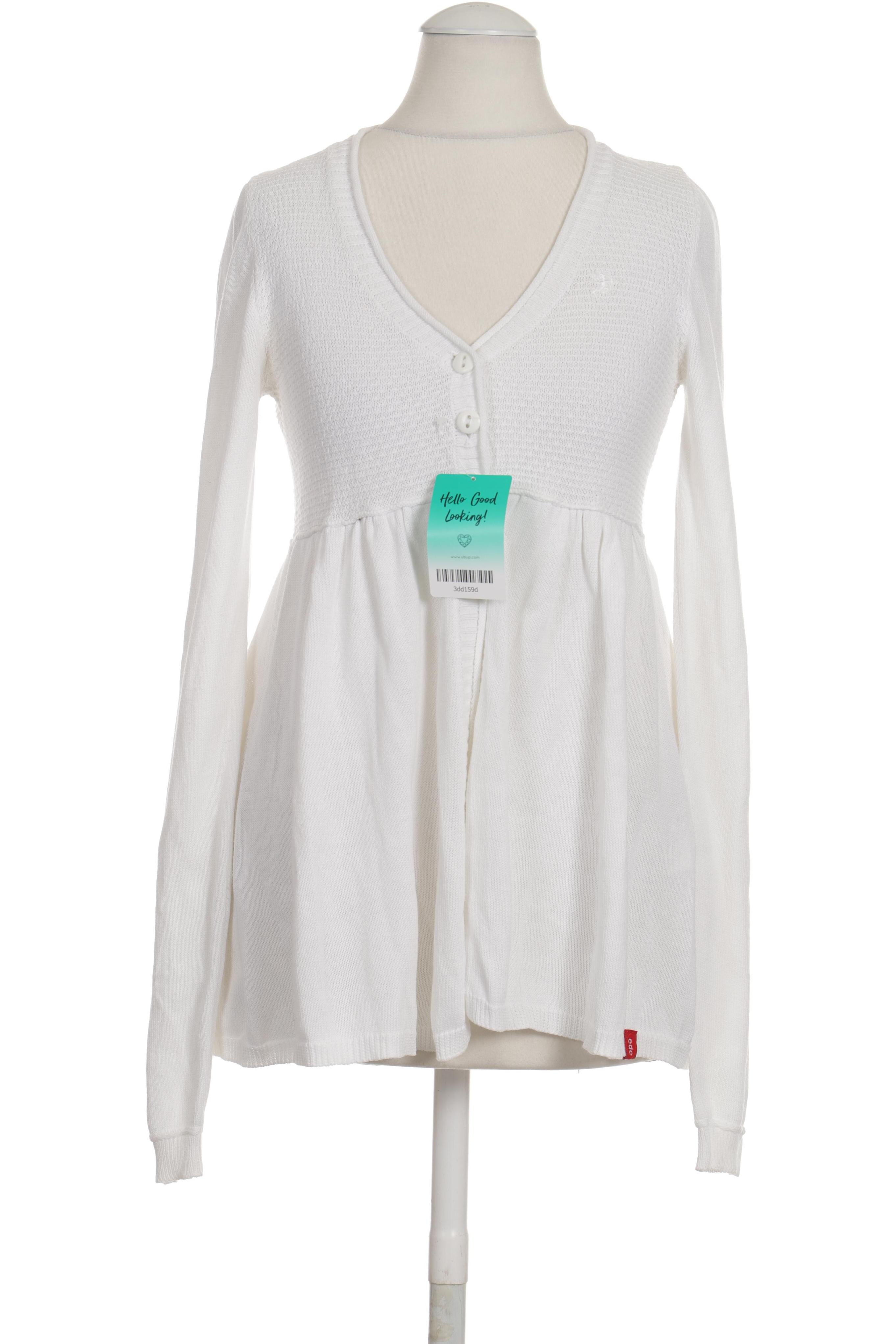 

Esprit Damen Strickjacke, weiß, Gr. 36