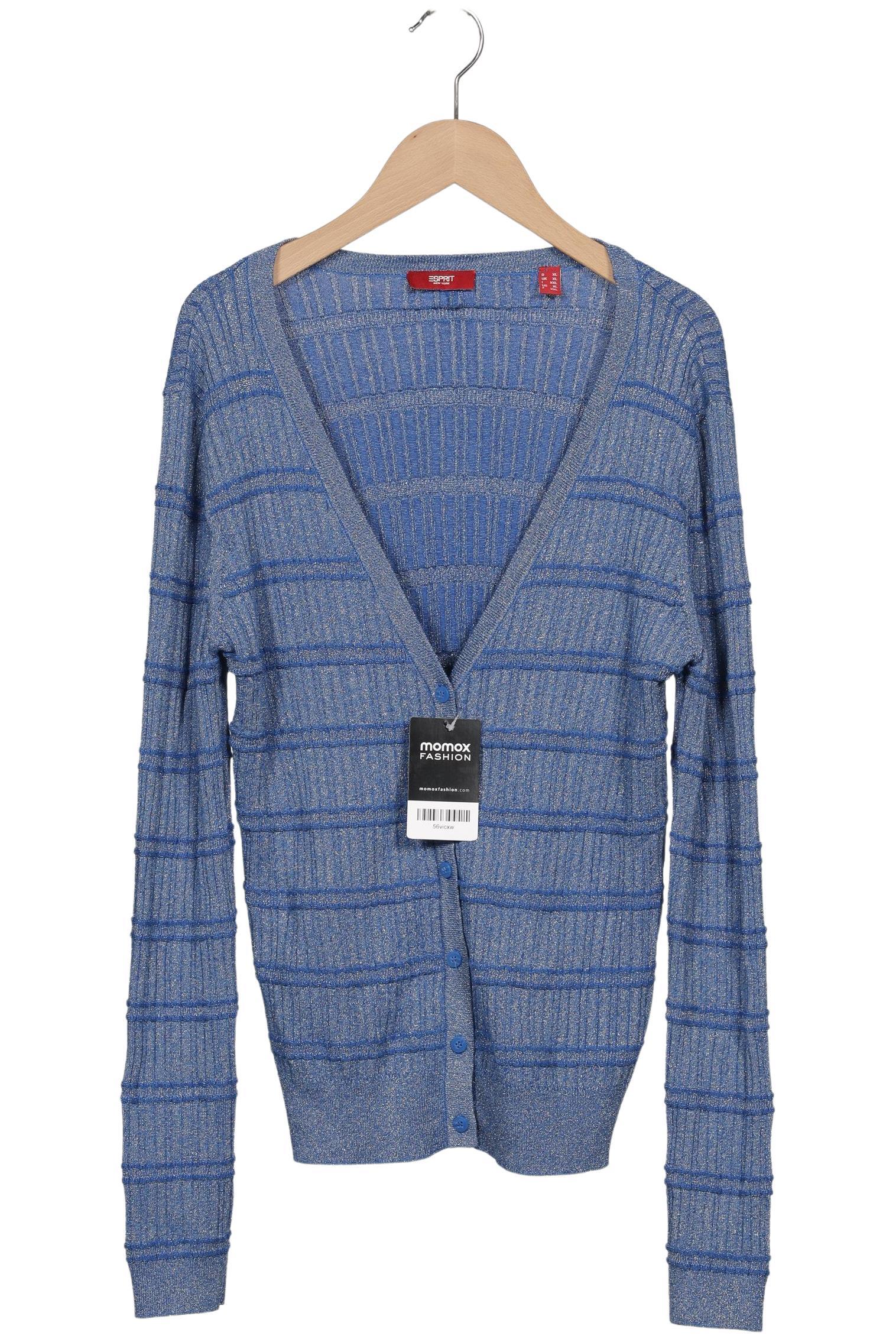 

Esprit Damen Strickjacke, blau, Gr. 44