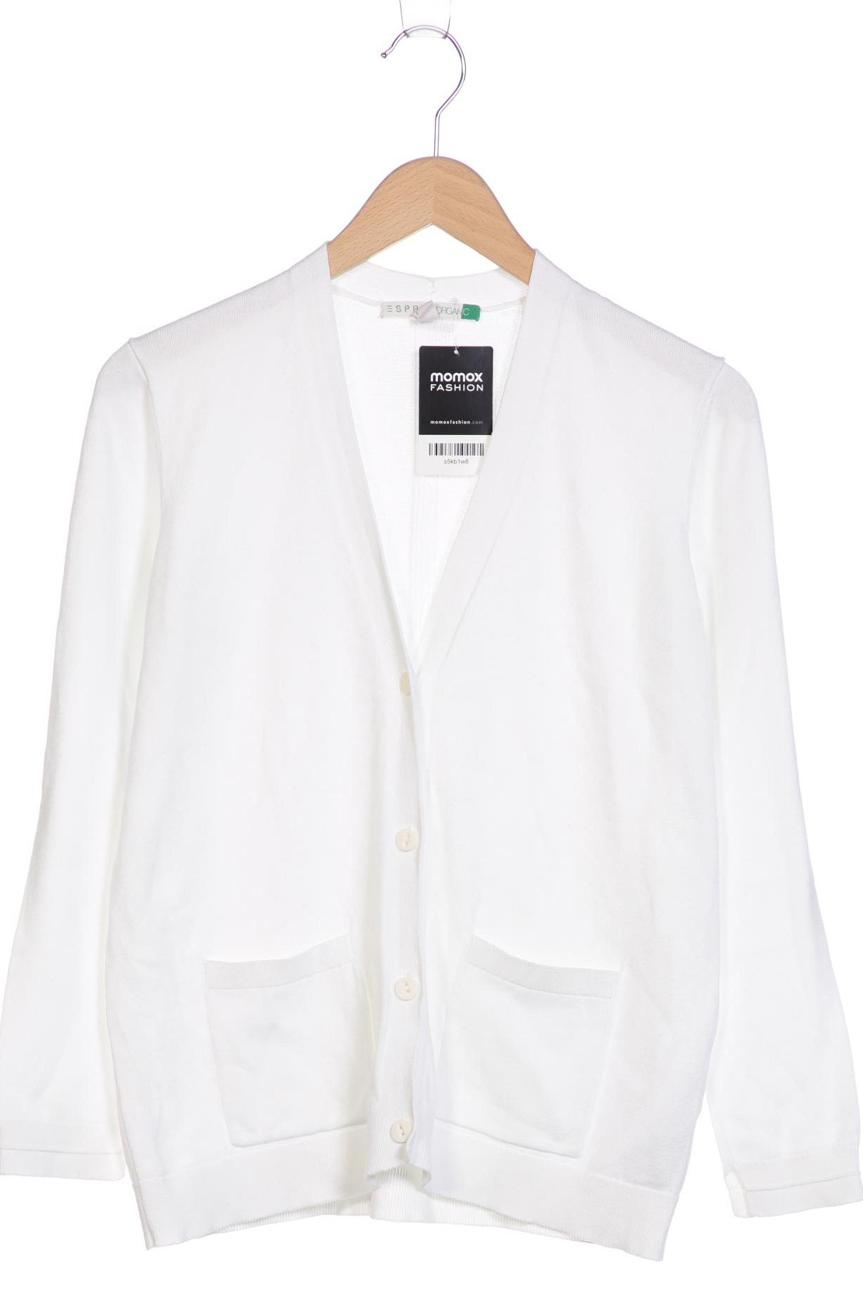 

Esprit Damen Strickjacke, weiß, Gr. 38