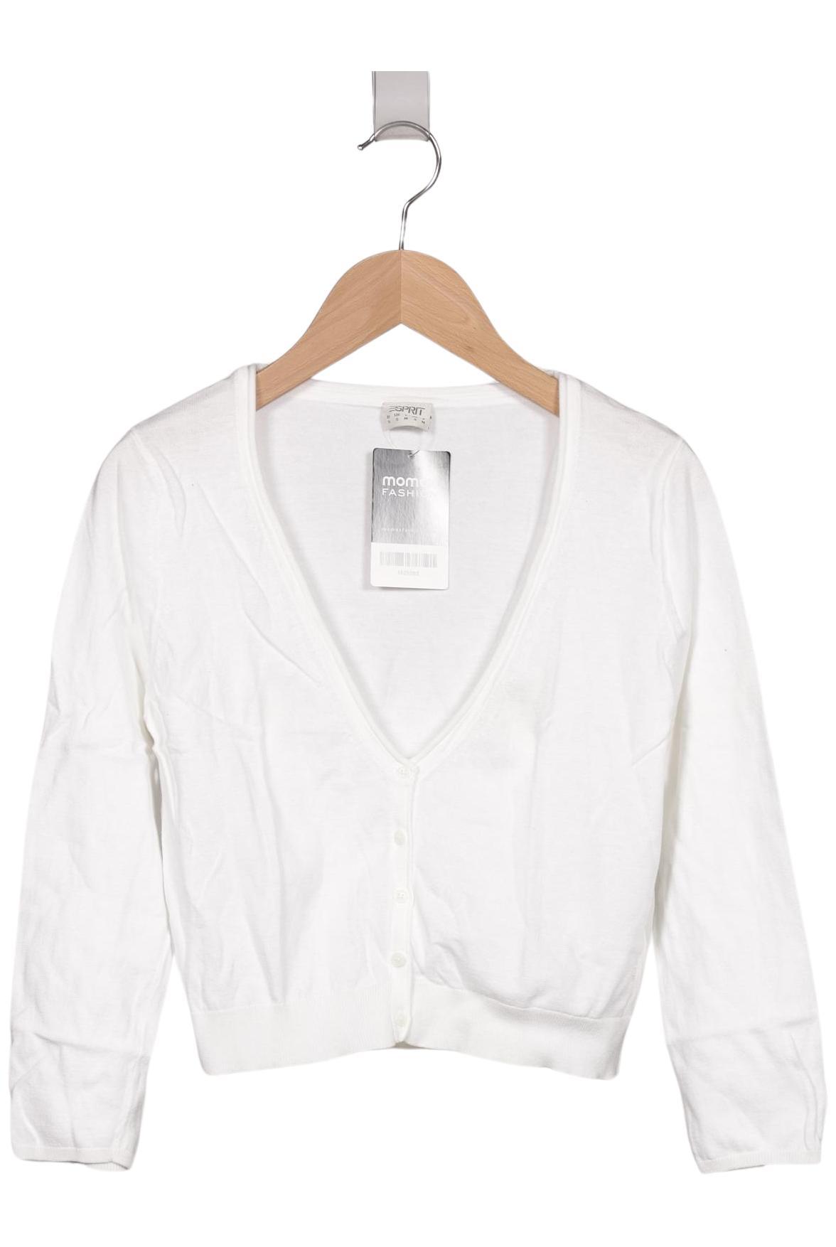 

Esprit Damen Strickjacke, weiß, Gr. 36