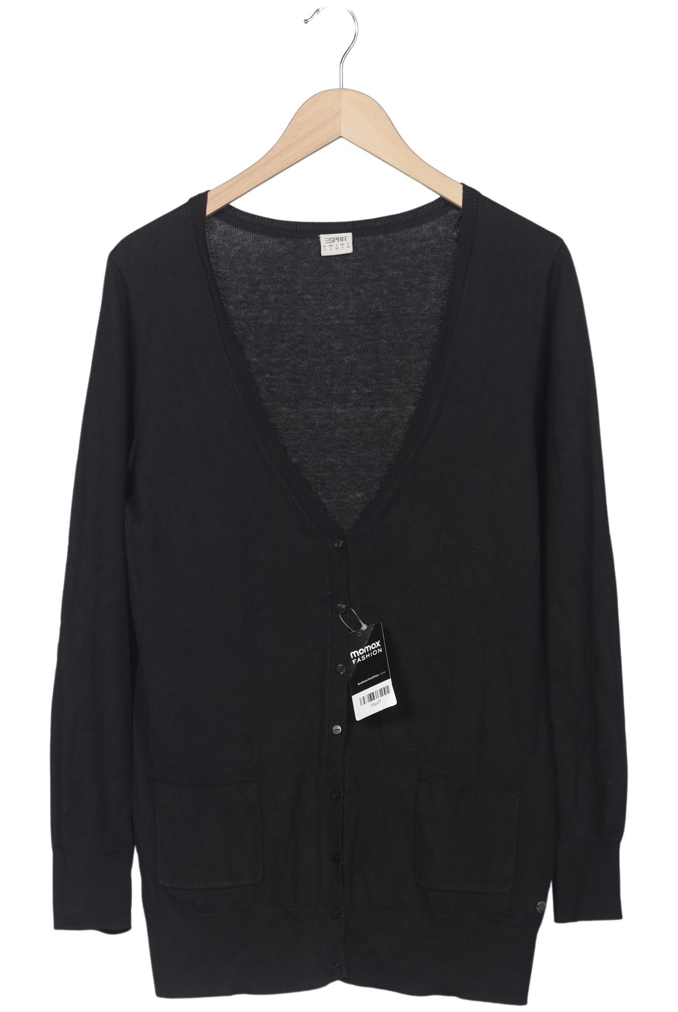 

Esprit Damen Strickjacke, schwarz, Gr. 42