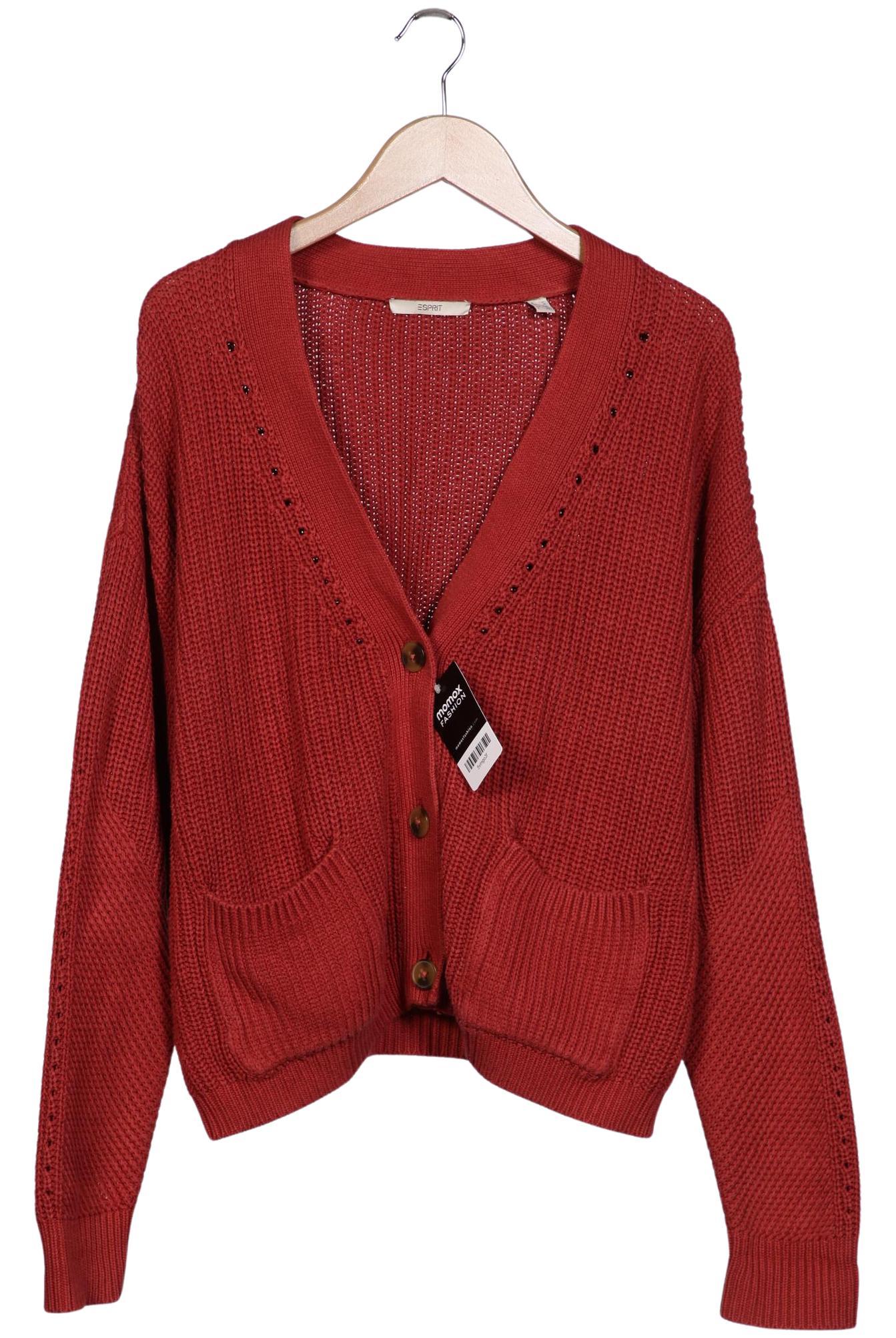 

Esprit Damen Strickjacke, rot, Gr. uni