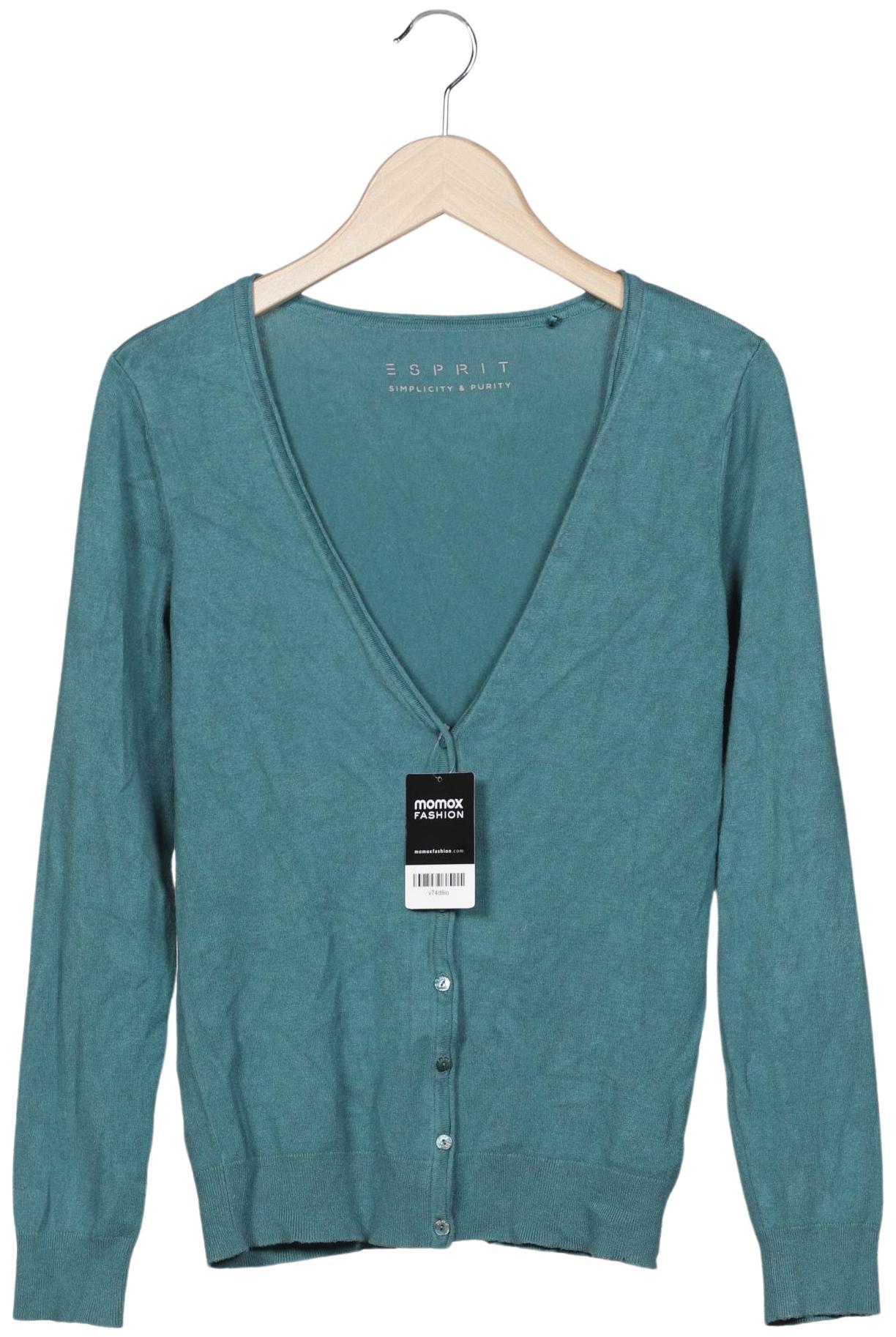 

Esprit Damen Strickjacke, türkis, Gr. 38