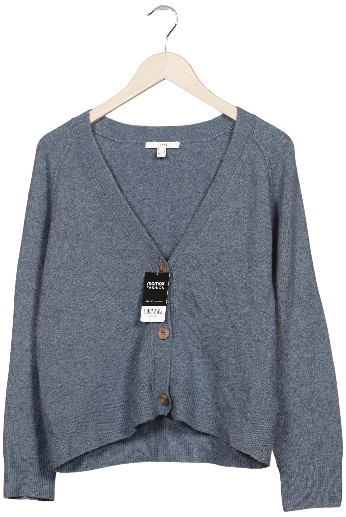 

Esprit Damen Strickjacke, blau, Gr. 36