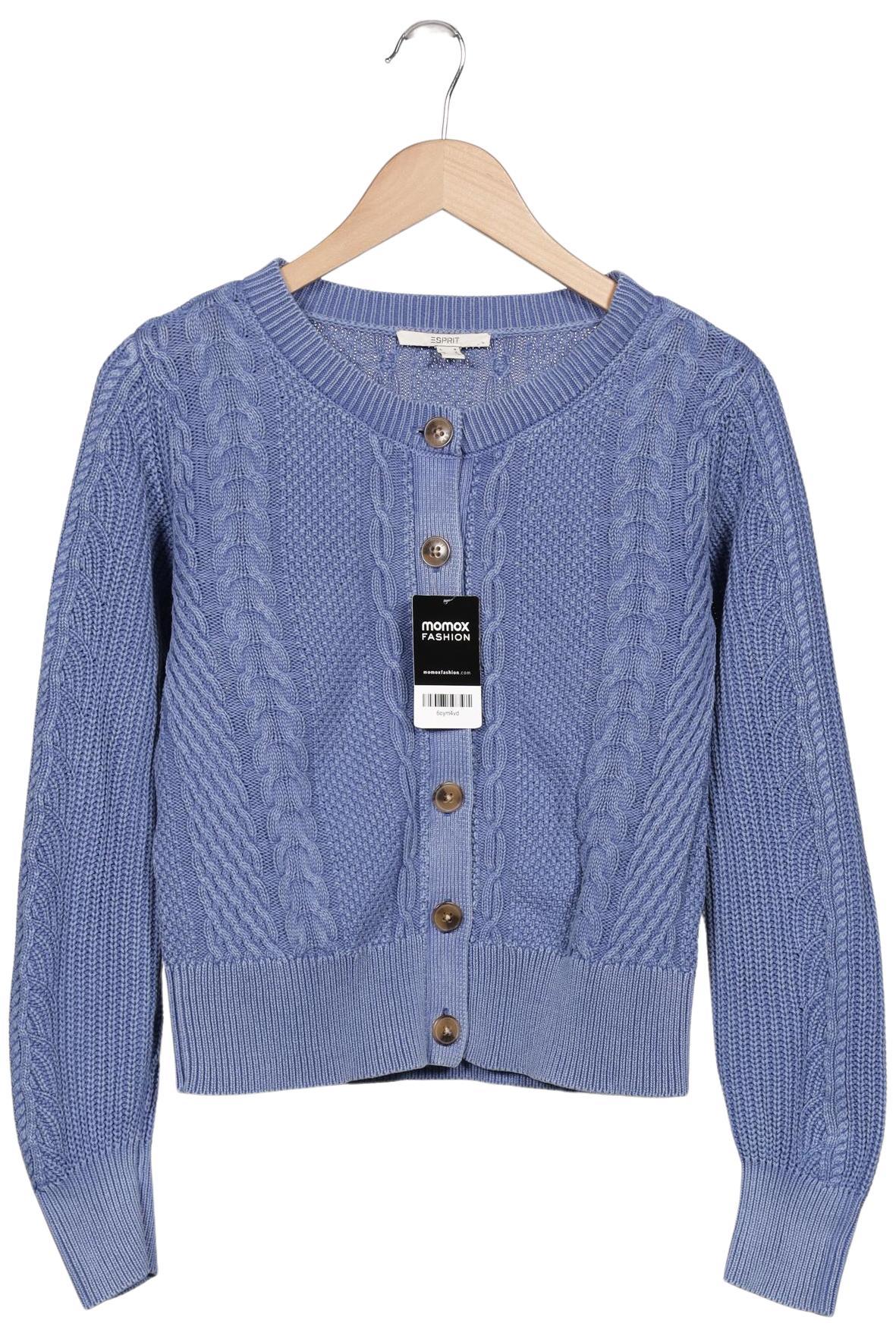 

Esprit Damen Strickjacke, blau, Gr. 36