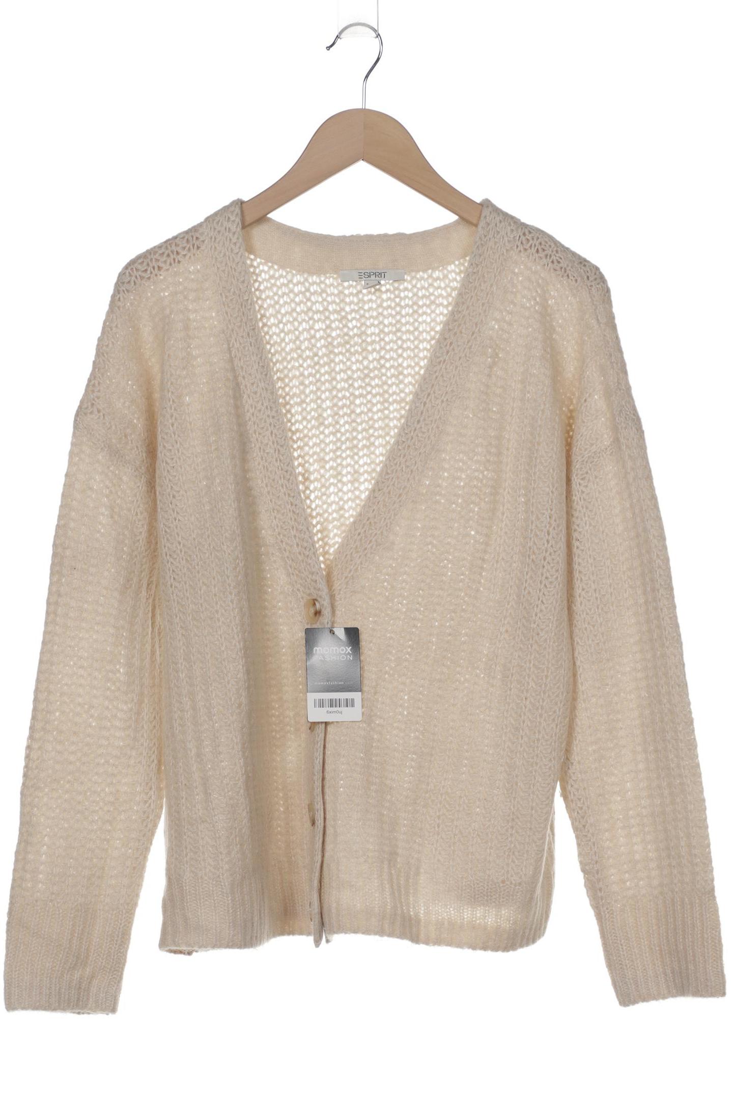 

Esprit Damen Strickjacke, cremeweiß, Gr. 44